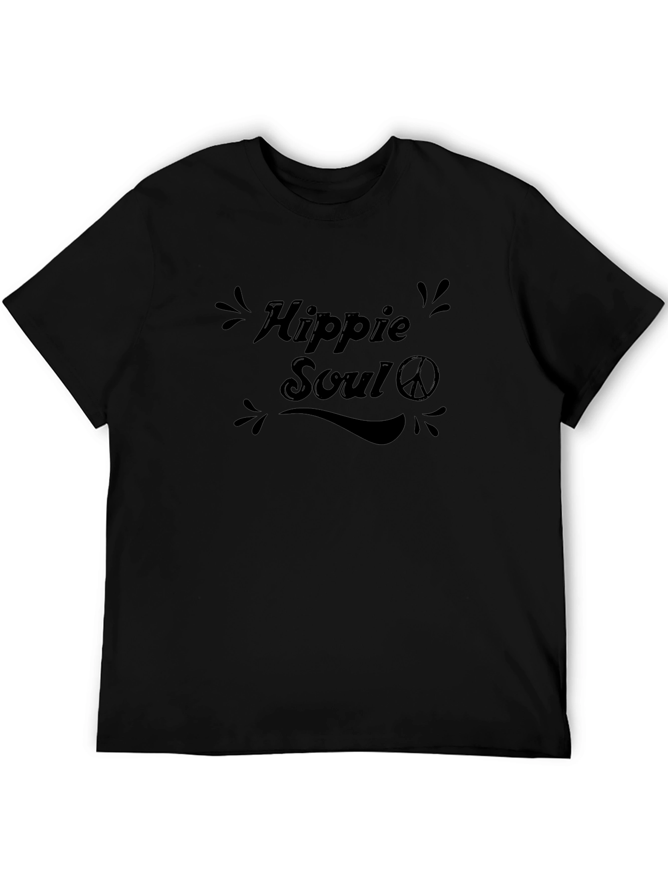 Hippie Soul Black T-Shirt