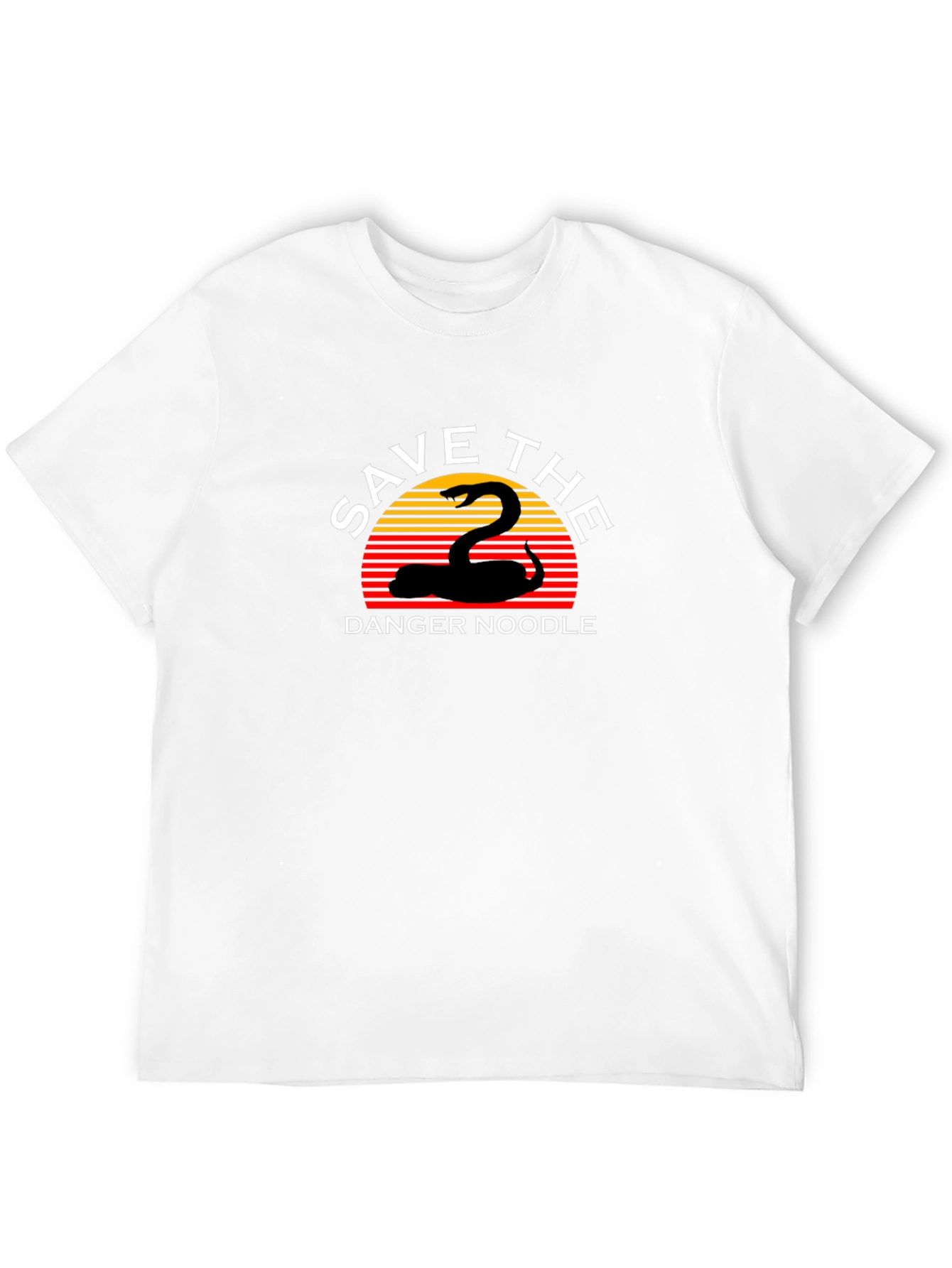 Save the Danger Noodle Black T-Shirt