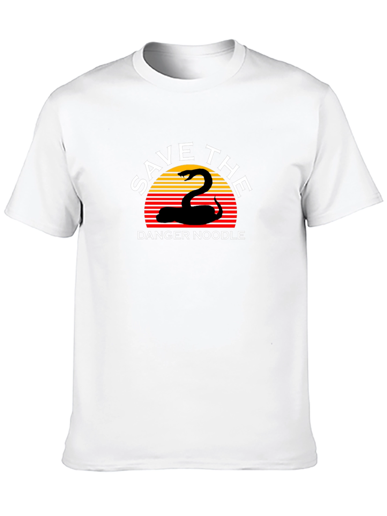 Save the Danger Noodle Black T-Shirt