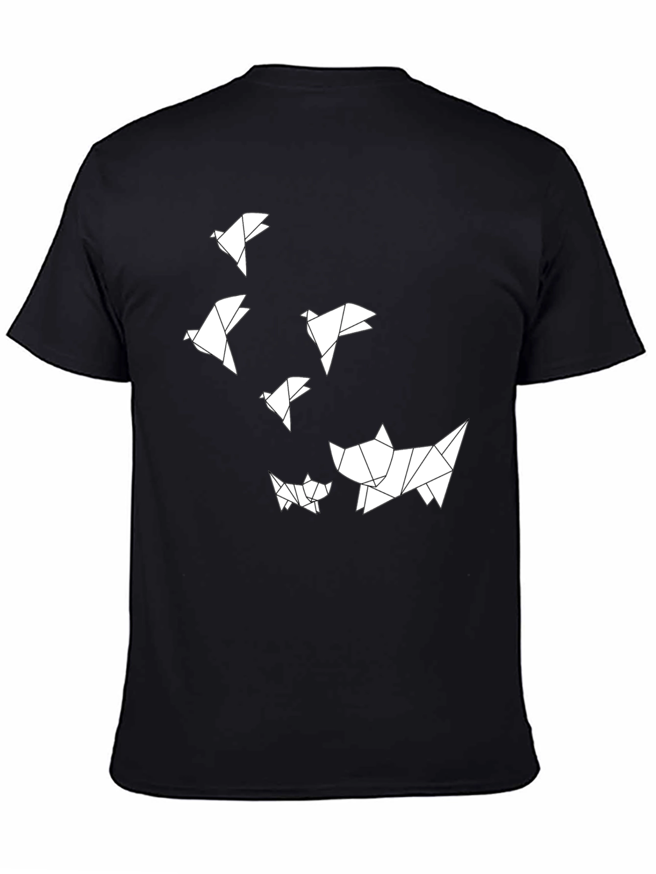 Origami Animal Print T-Shirt