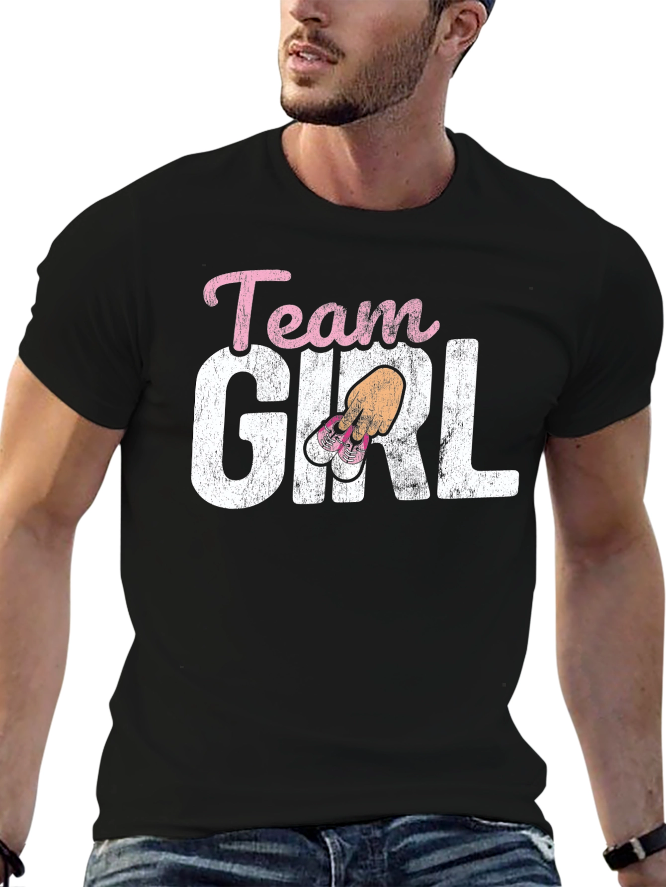 Team Girl Baby Shower T-Shirt