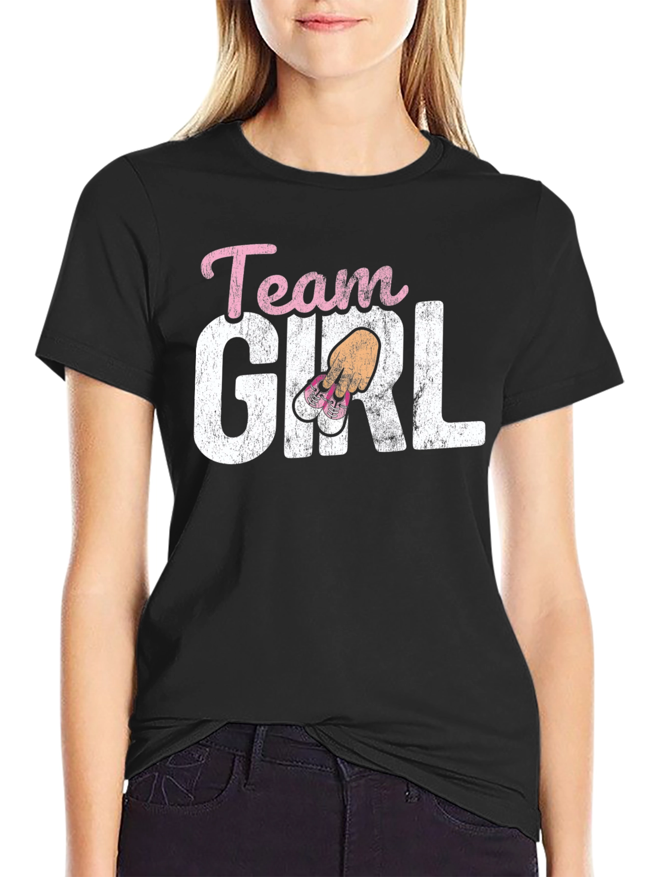 Team Girl Baby Shower T-Shirt