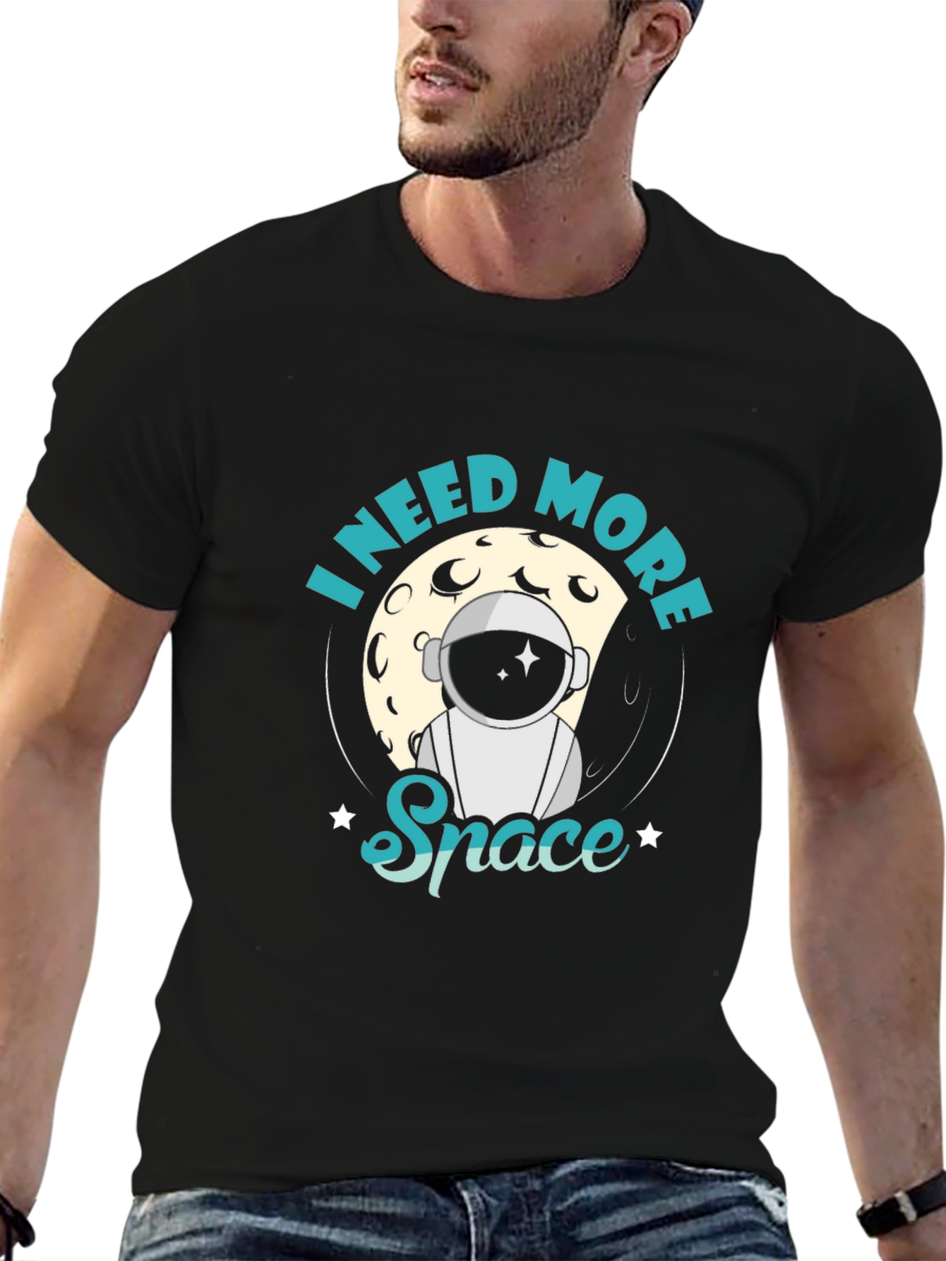I Need More Space T-Shirt - Astronaut Design