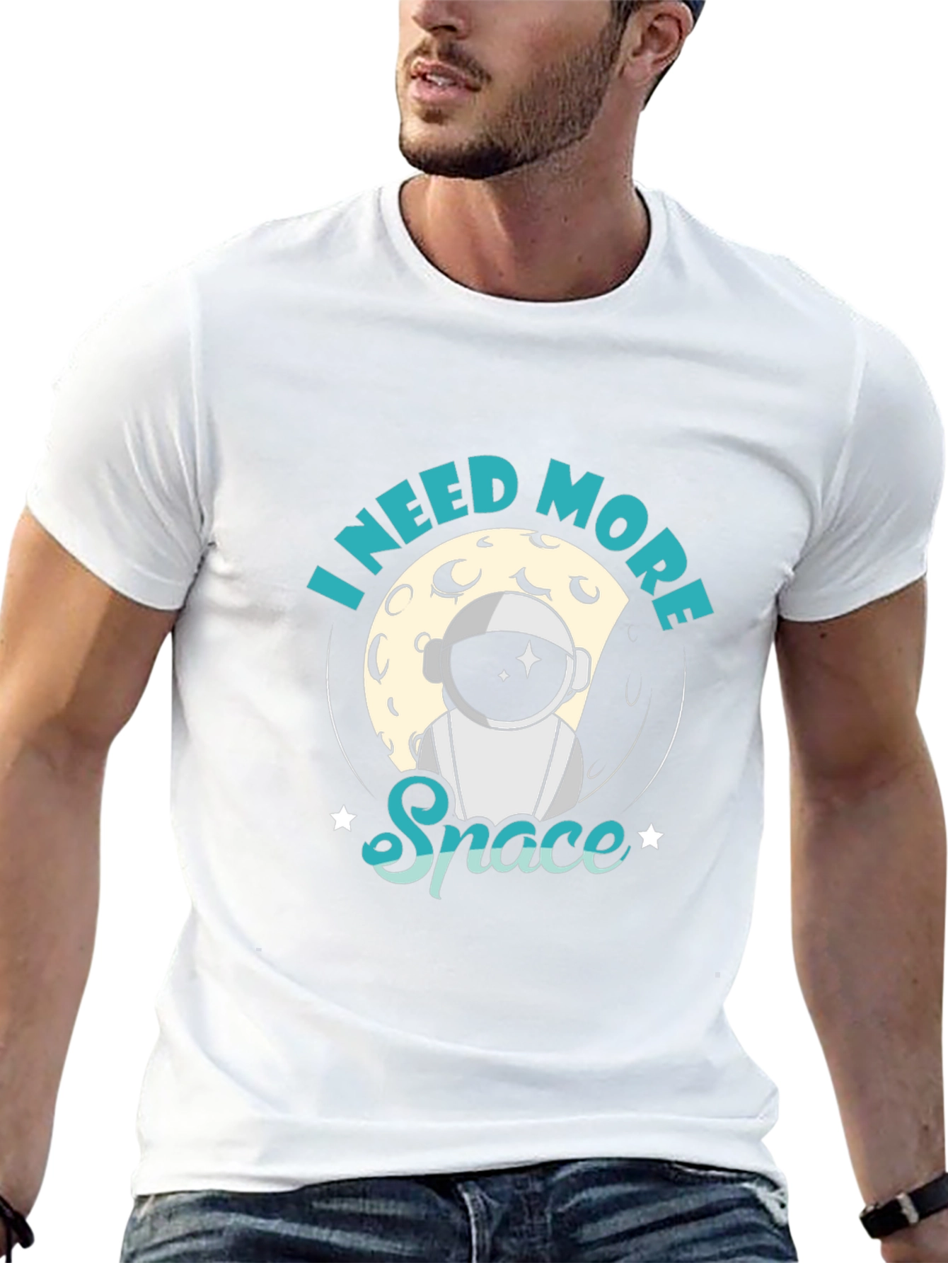 I Need More Space T-Shirt - Astronaut Design