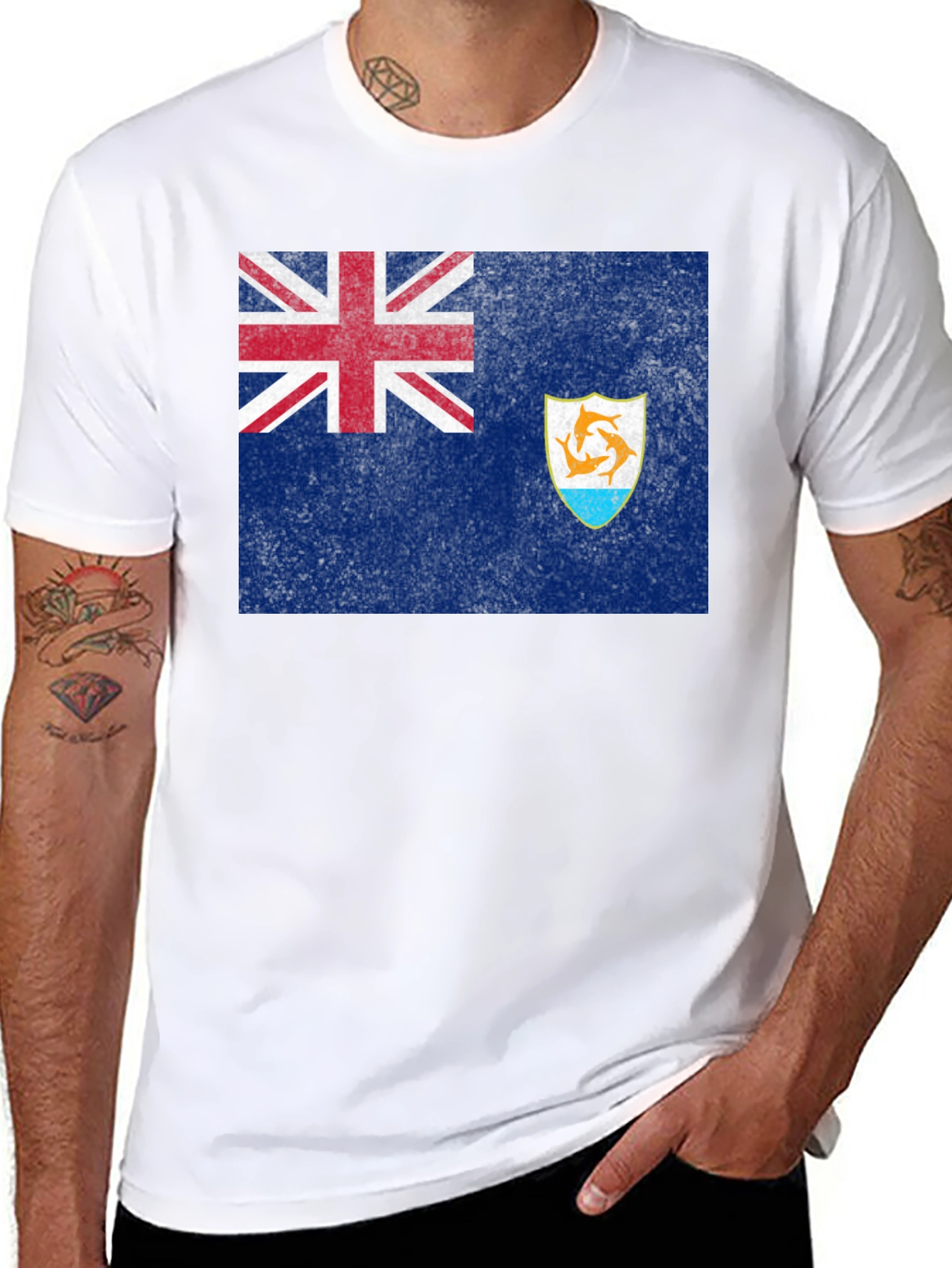 Anguilla Flag T-Shirt - Island Pride
