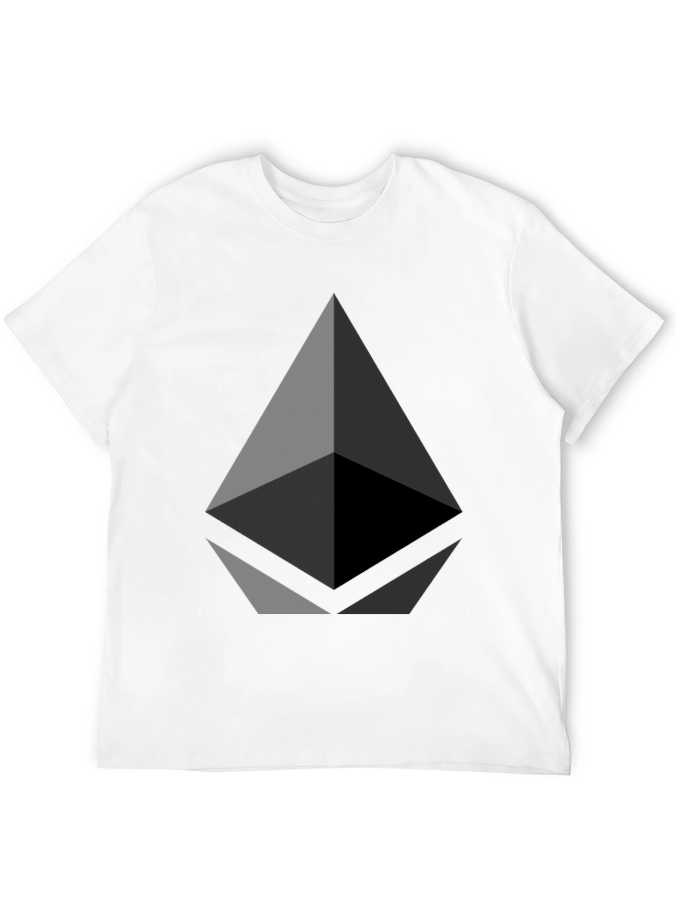 Ethereum Crypto Logo Black T-Shirt