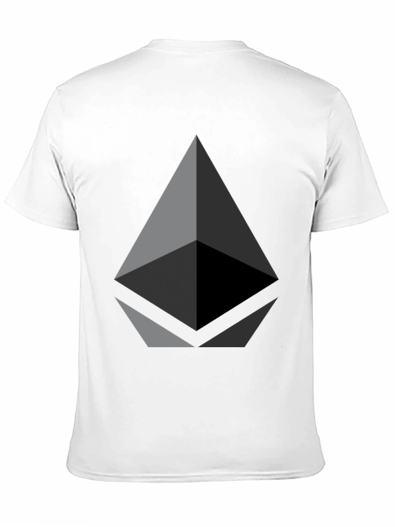 Ethereum Crypto Logo Black T-Shirt