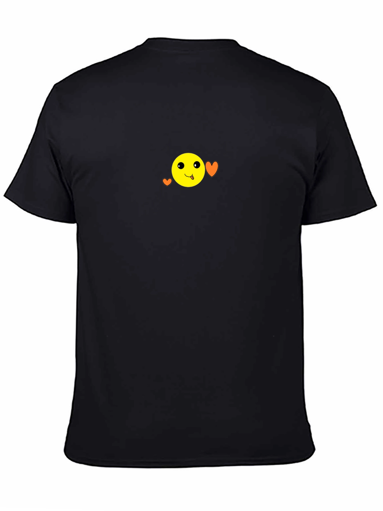 Emoji Love Black T-Shirt - Stylish & Comfortable