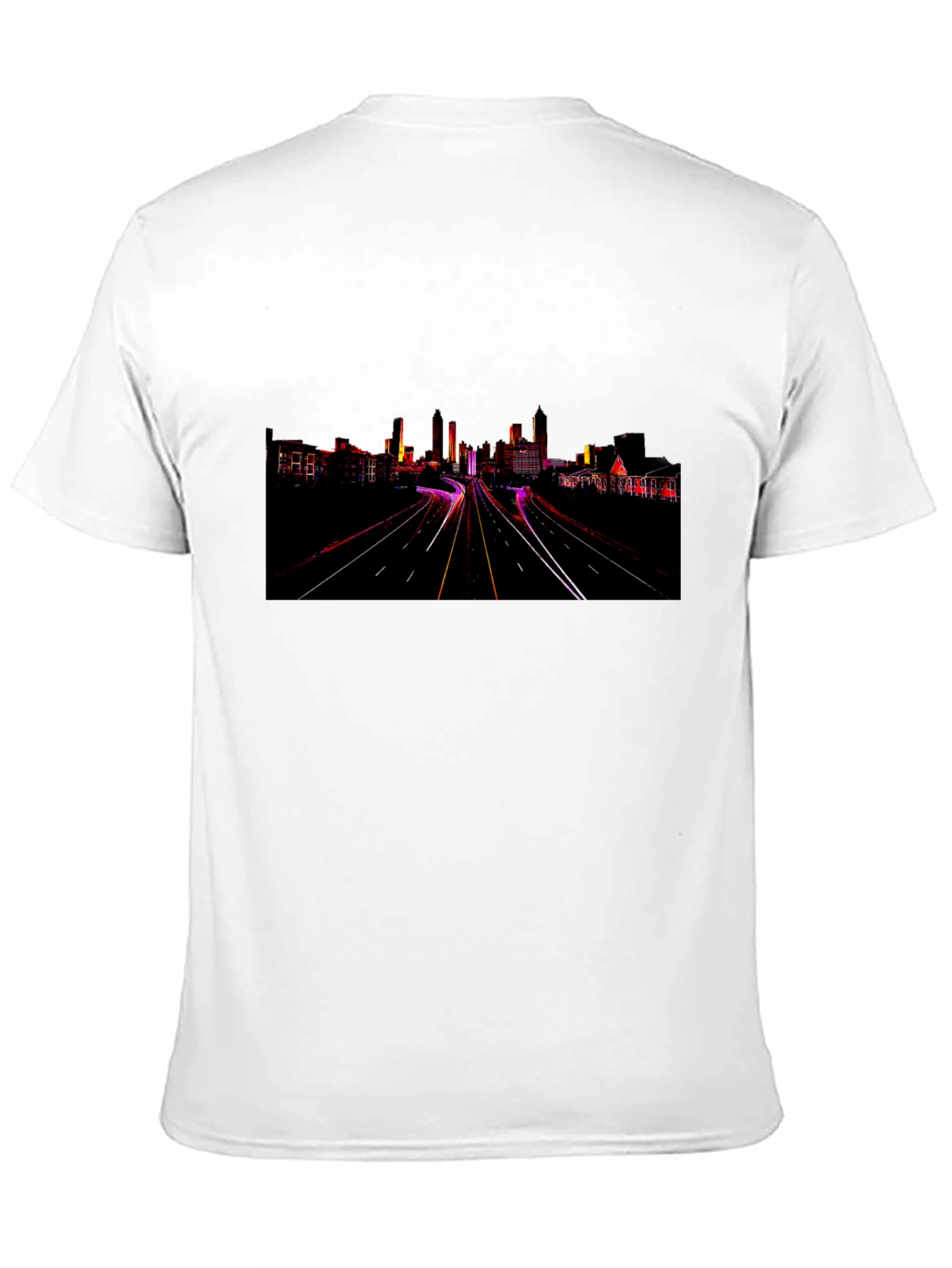 Atlanta Skyline Graphic Tee - Night Drive
