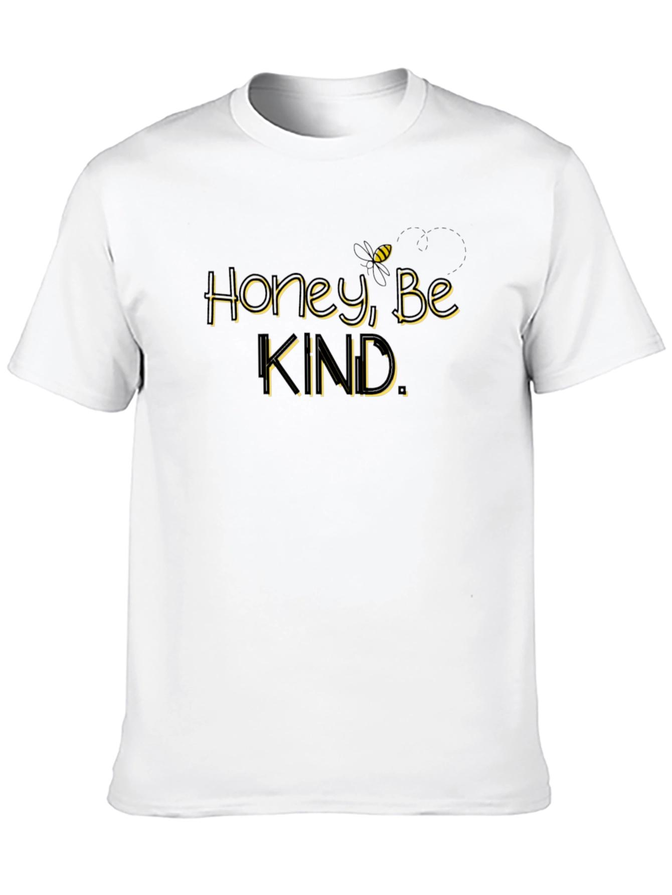 Honey Be Kind Graphic T-Shirt - Black