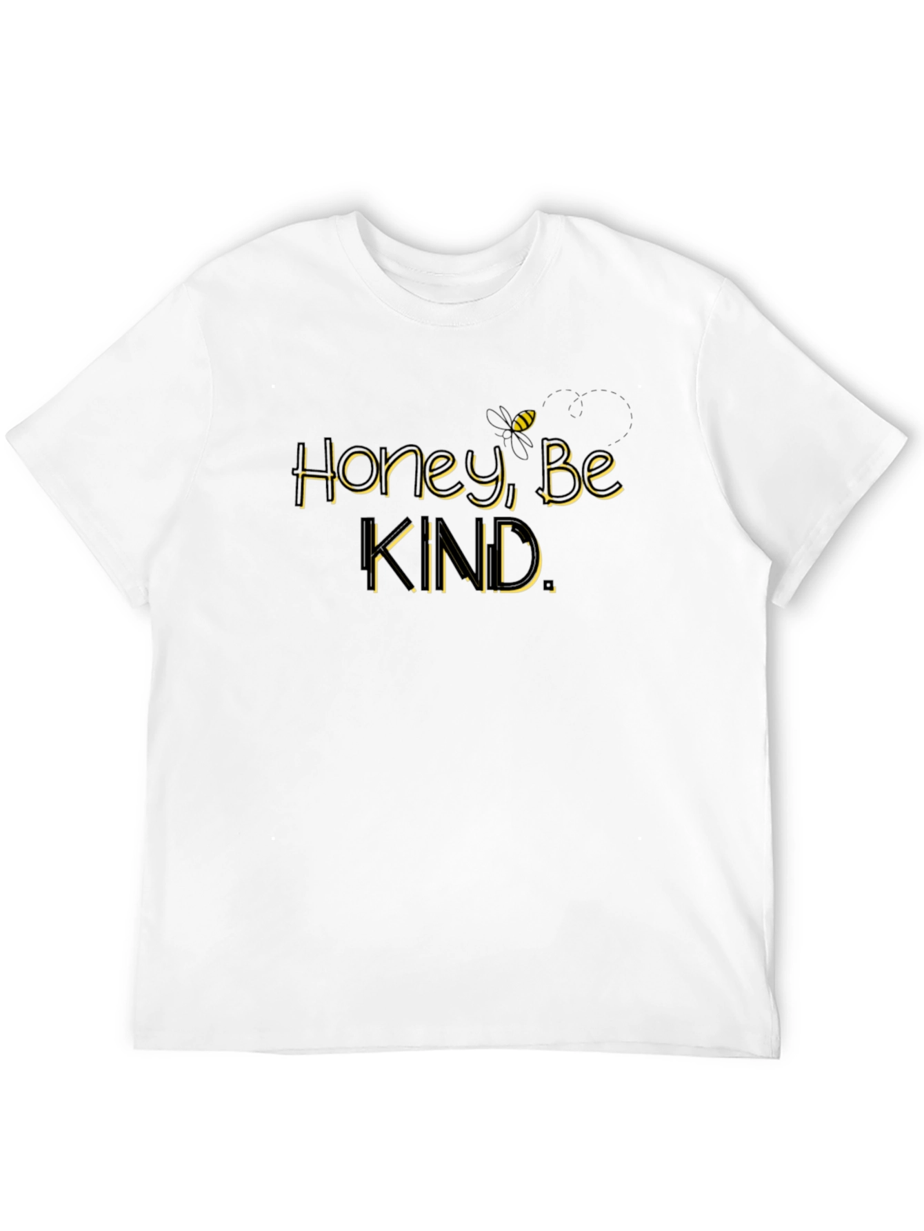 Honey Be Kind Graphic T-Shirt - Black