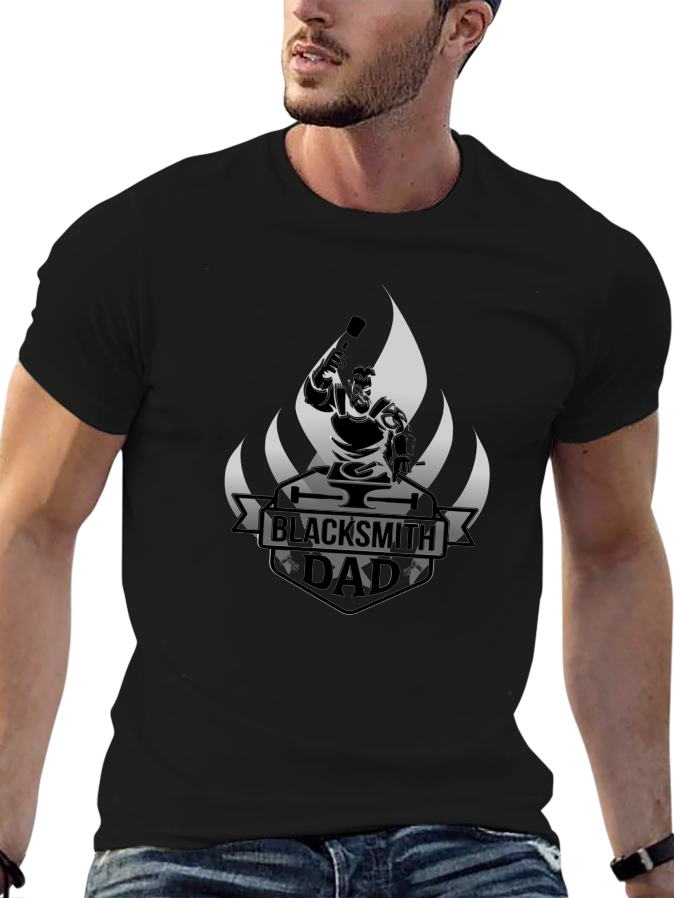 Blacksmith Dad T-Shirt - Forge Fathers Day Style