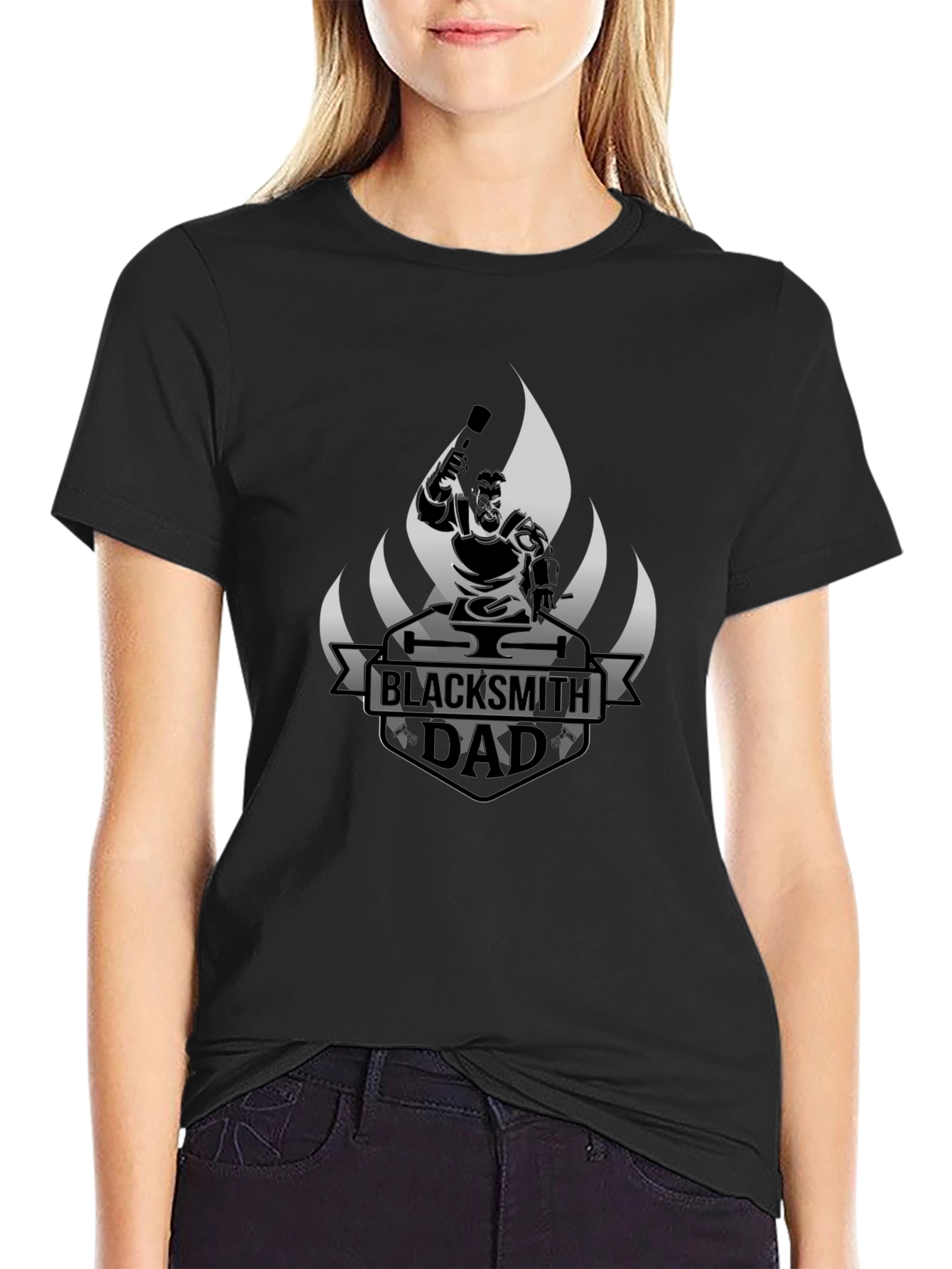 Blacksmith Dad T-Shirt - Forge Fathers Day Style