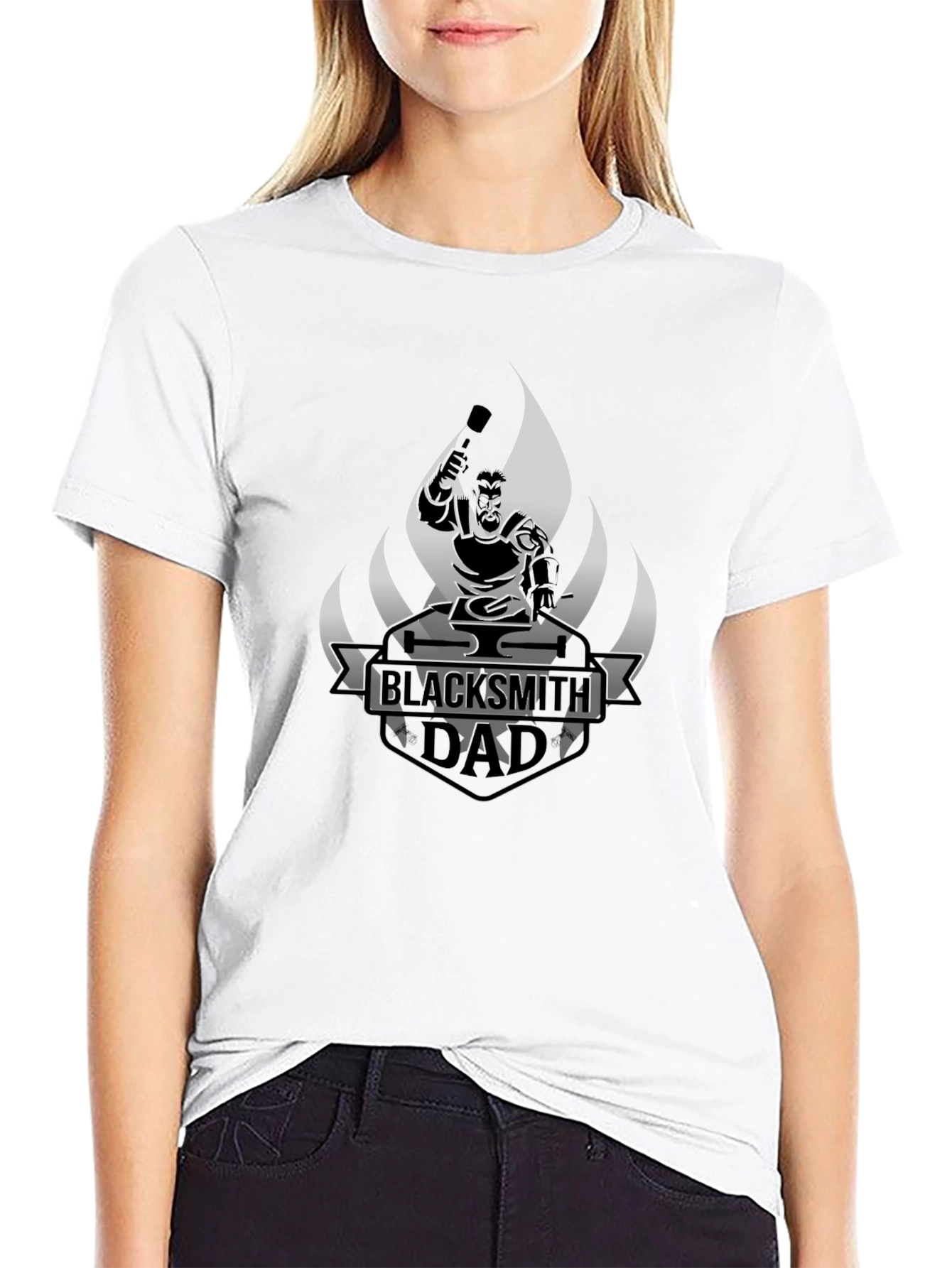 Blacksmith Dad T-Shirt - Forge Fathers Day Style
