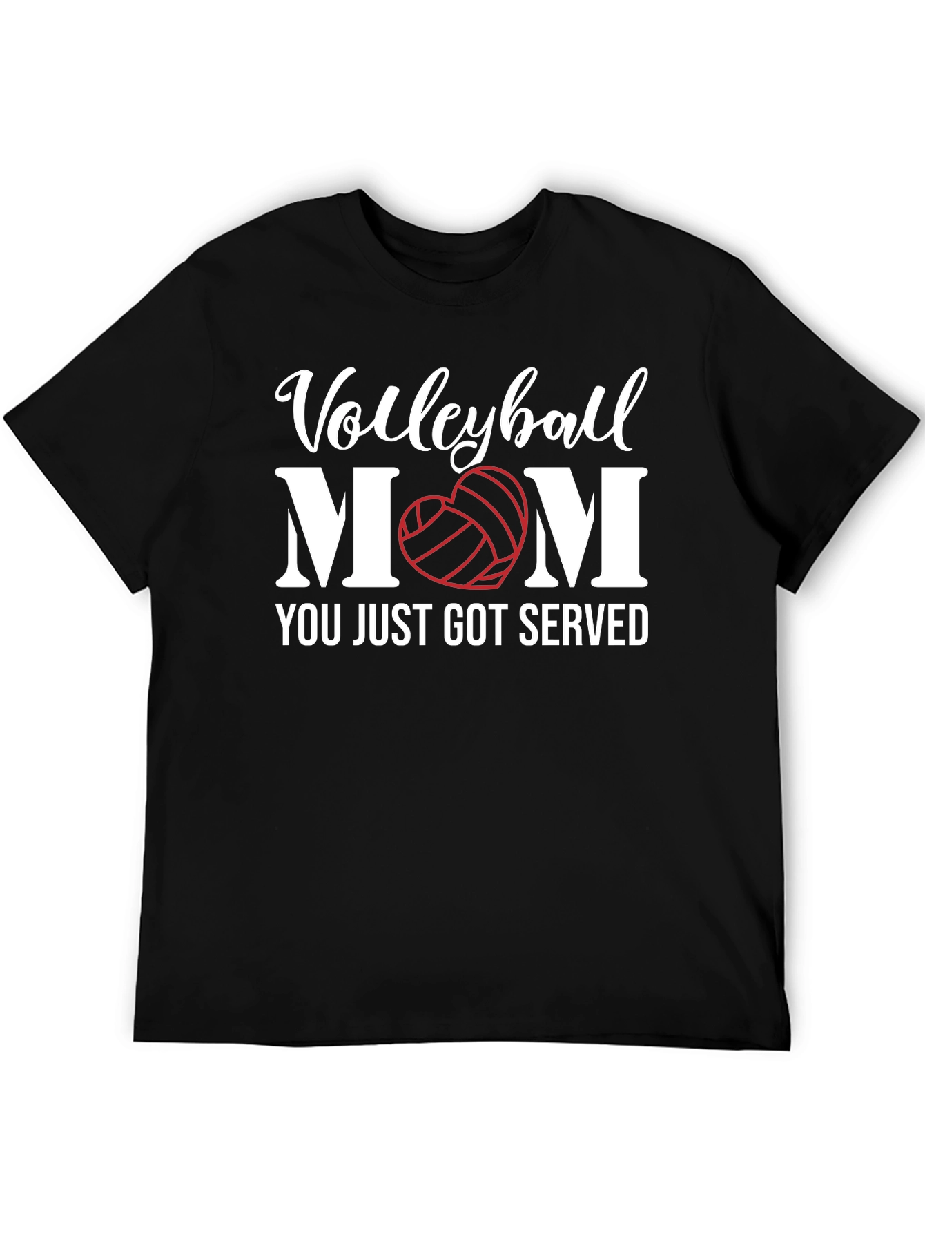 Volleyball Mom Graphic T-Shirt - Served with Love