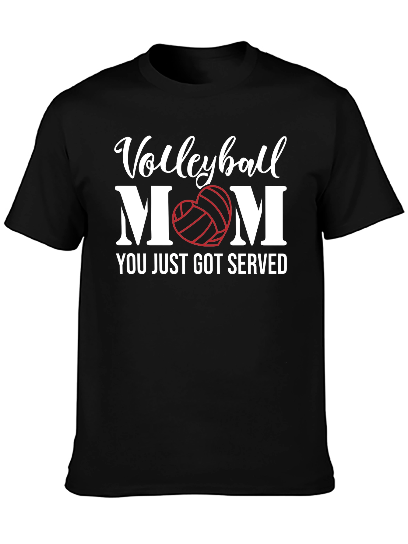 Volleyball Mom Graphic T-Shirt - Served with Love