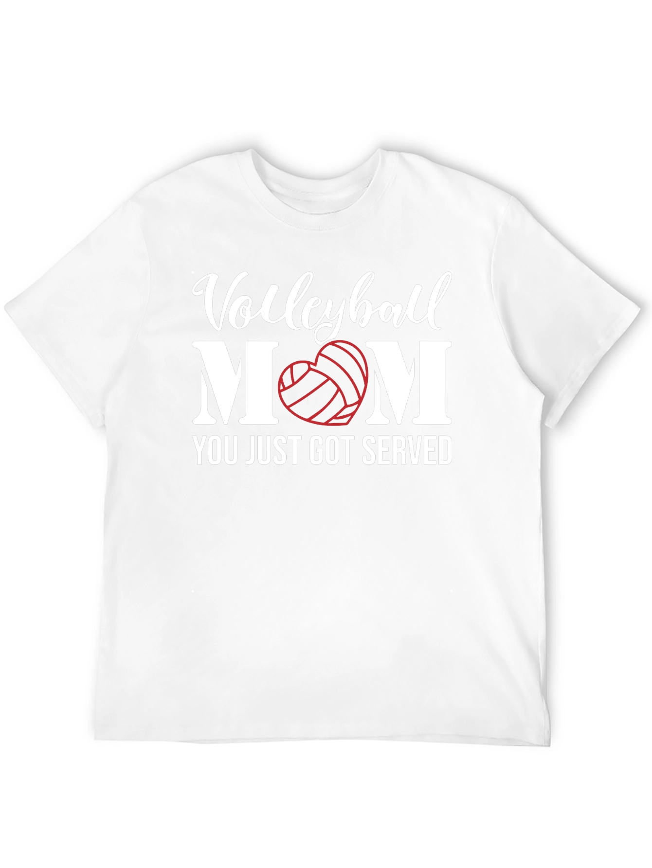 Volleyball Mom Graphic T-Shirt - Served with Love