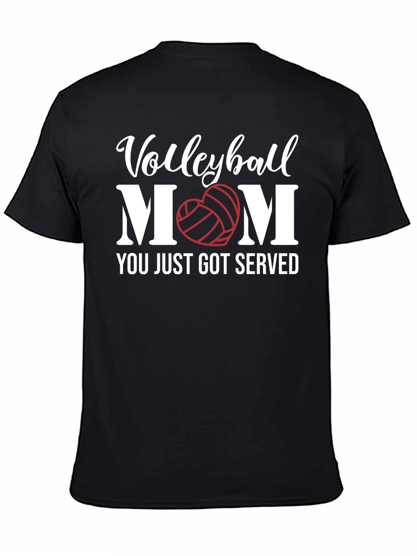 Volleyball Mom Graphic T-Shirt - Served with Love