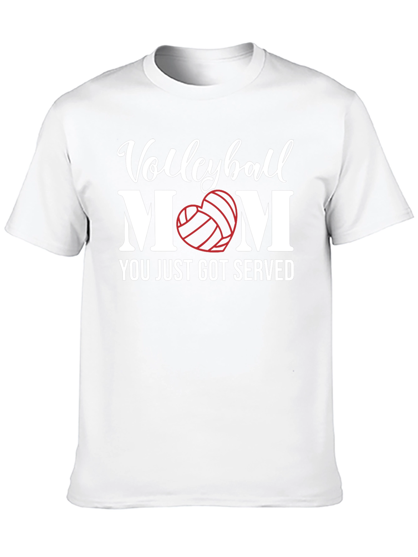 Volleyball Mom Graphic T-Shirt - Served with Love