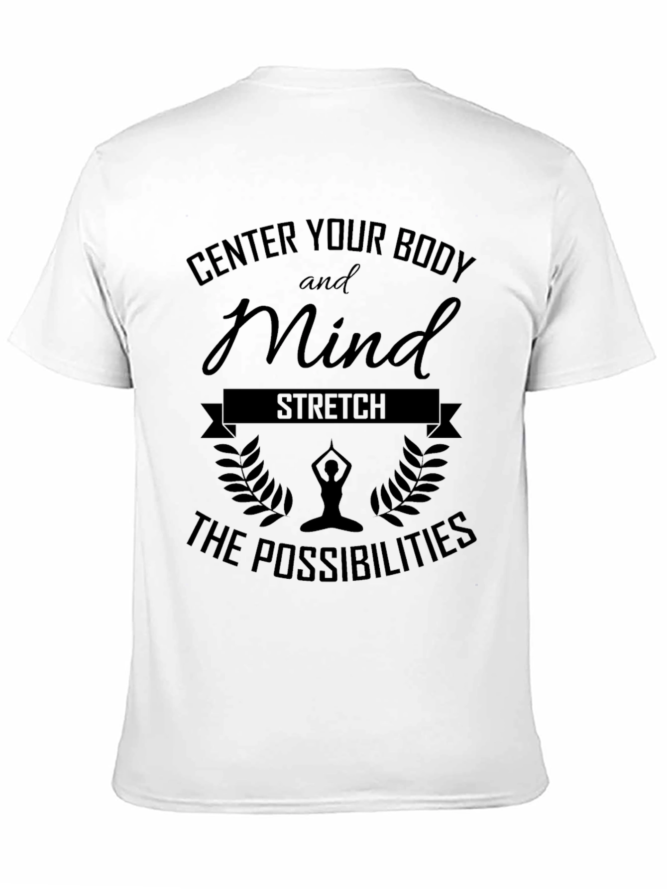 Center Body and Mind Yoga T-Shirt
