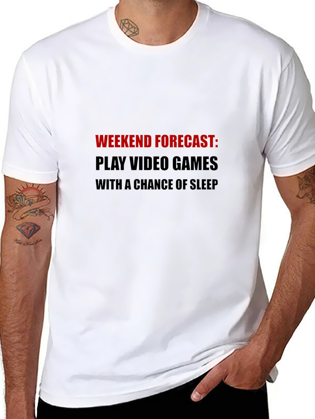 Gamers Weekend Forecast T-Shirt