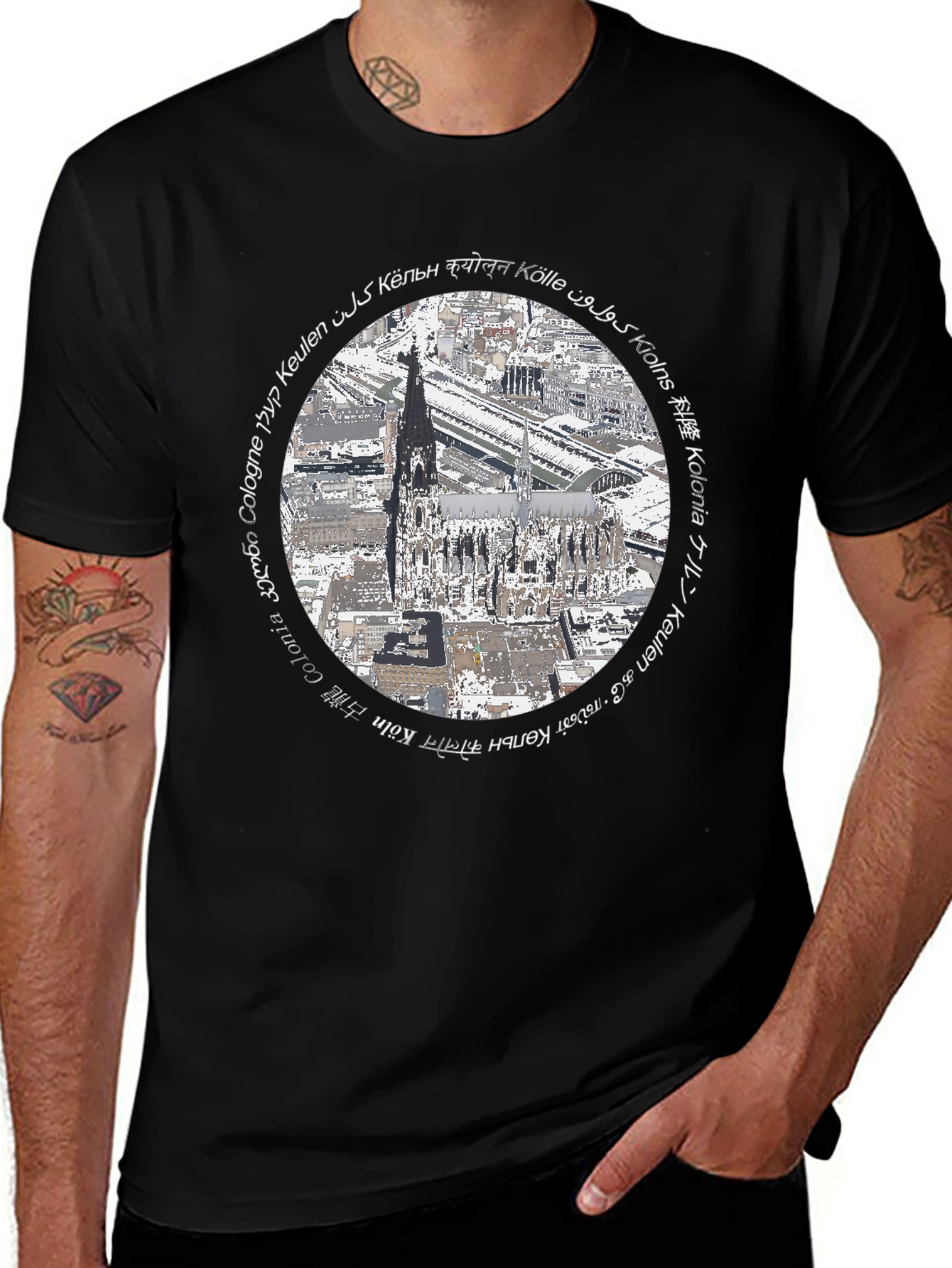 Cologne Cathedral T-Shirt - Travel Souvenir Tee
