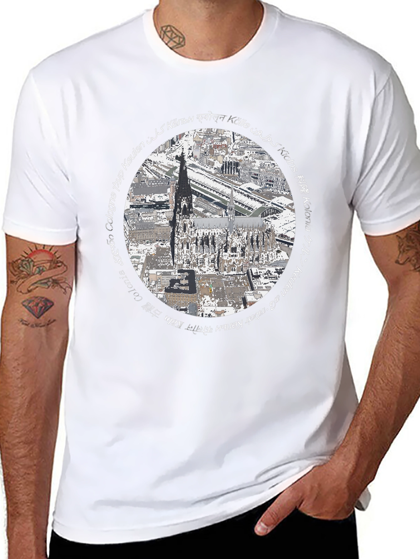 Cologne Cathedral T-Shirt - Travel Souvenir Tee