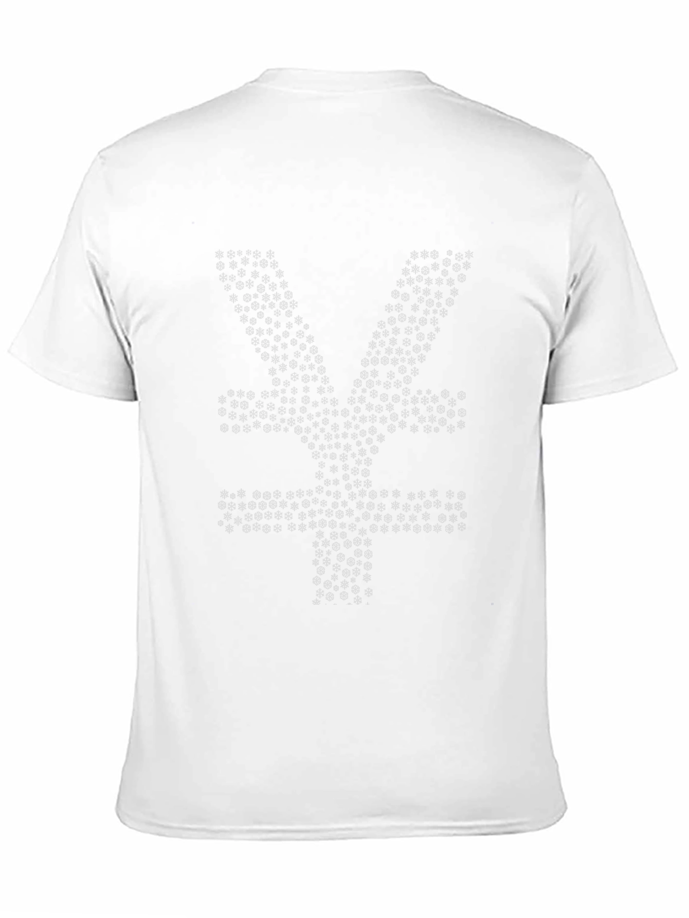 Yen Symbol Graphic Tee - Unique Geometric Design