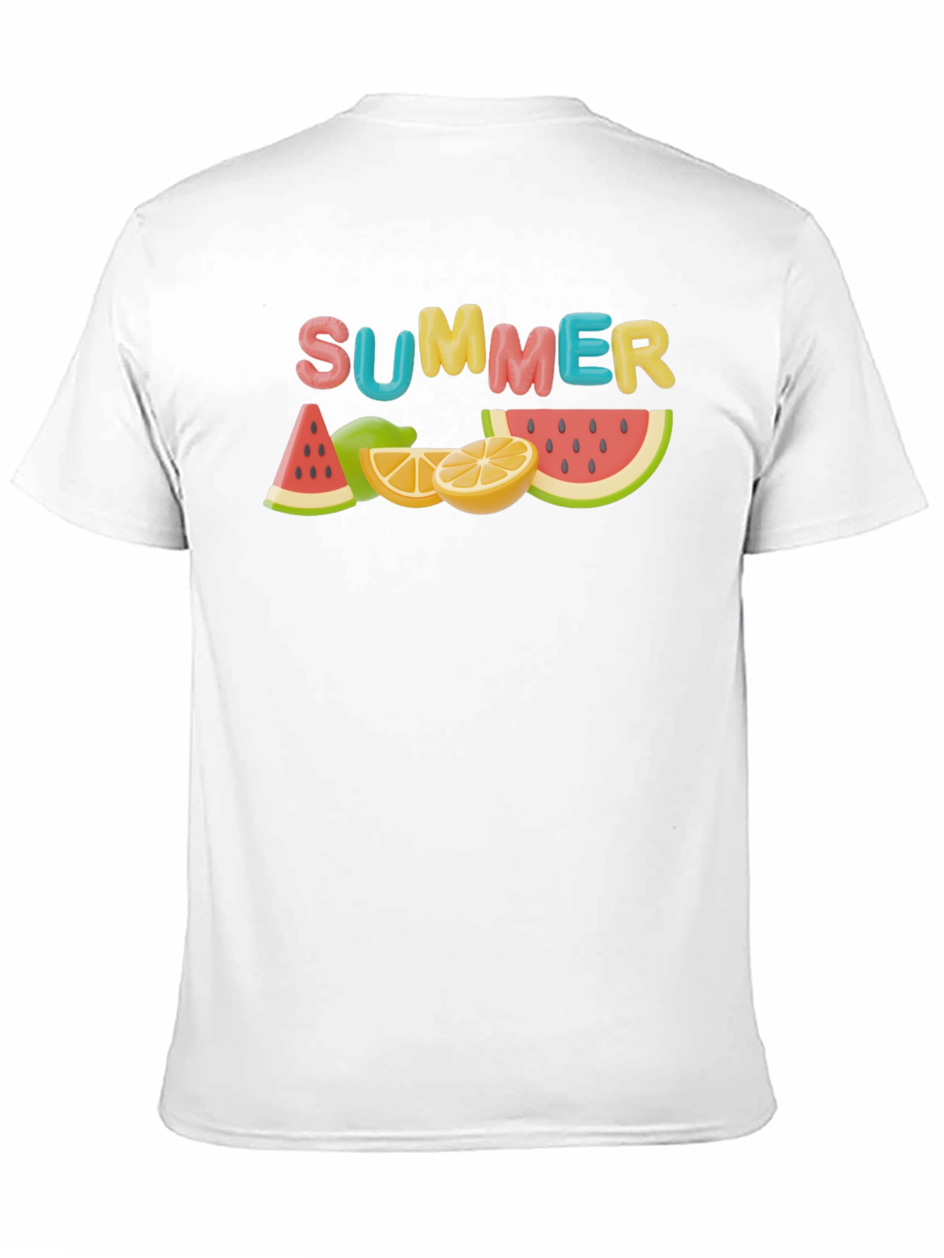 Summer Fruit Graphic T-Shirt