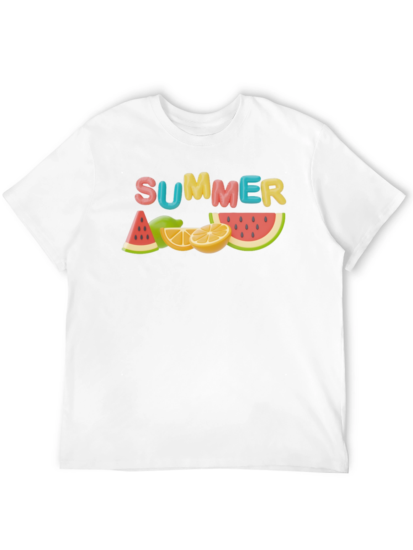 Summer Fruit Graphic T-Shirt