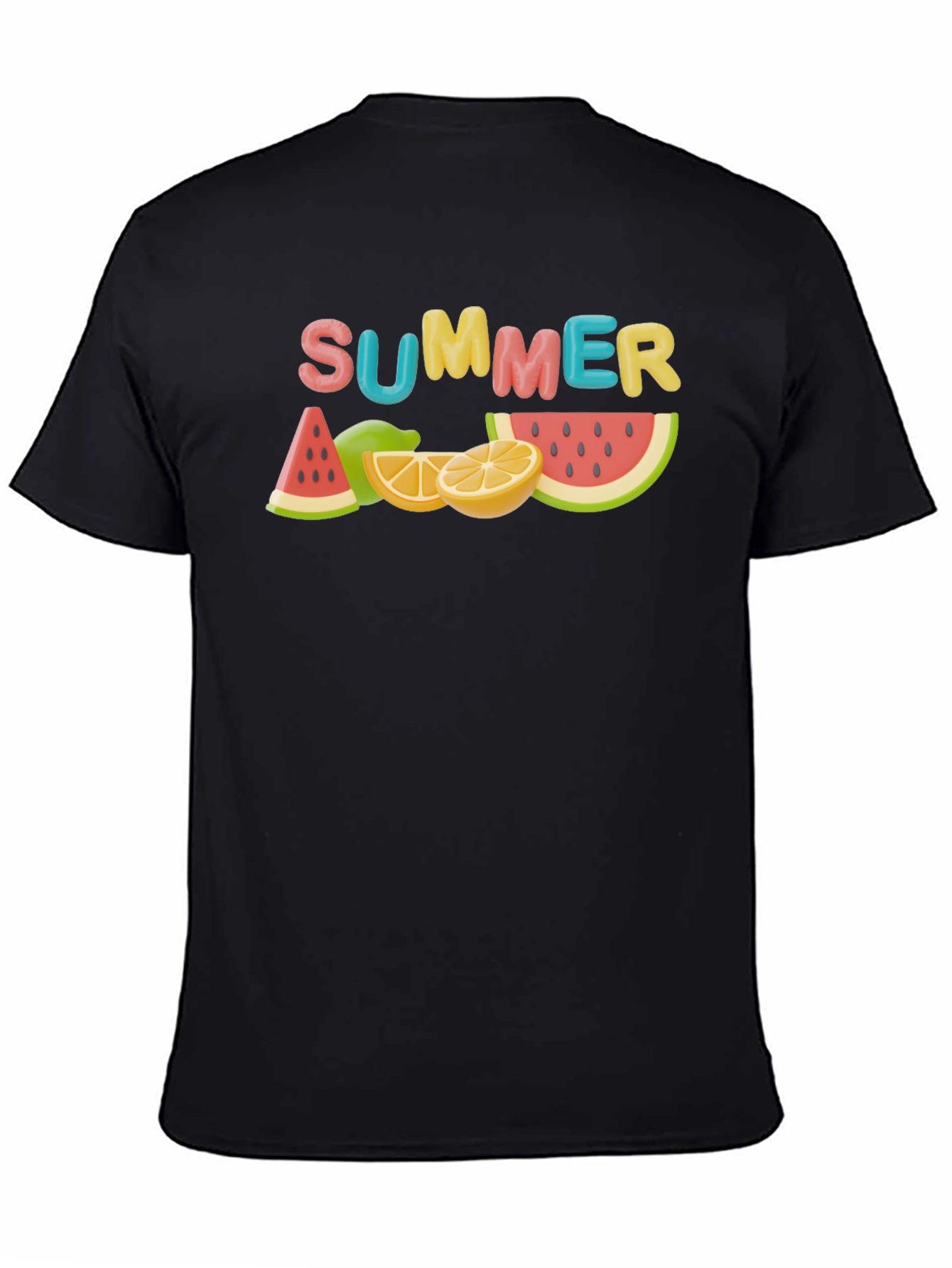 Summer Fruit Graphic T-Shirt