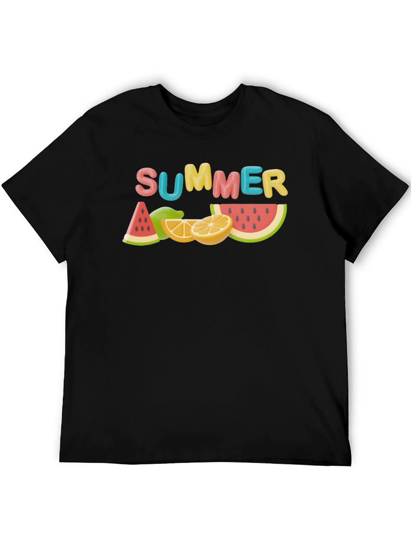 Summer Fruit Graphic T-Shirt