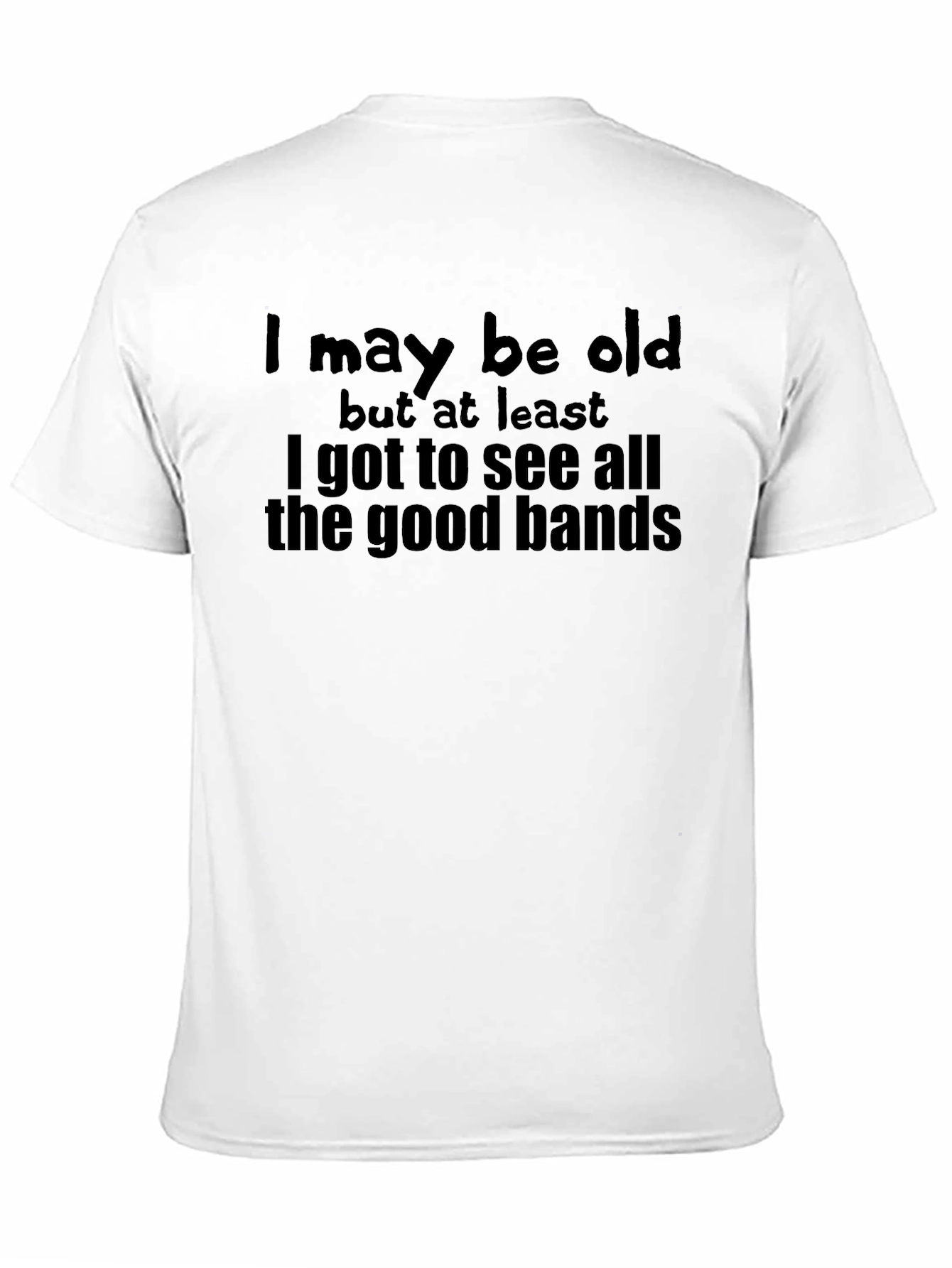 Funny Old Bands T-Shirt - Music Lover Tee