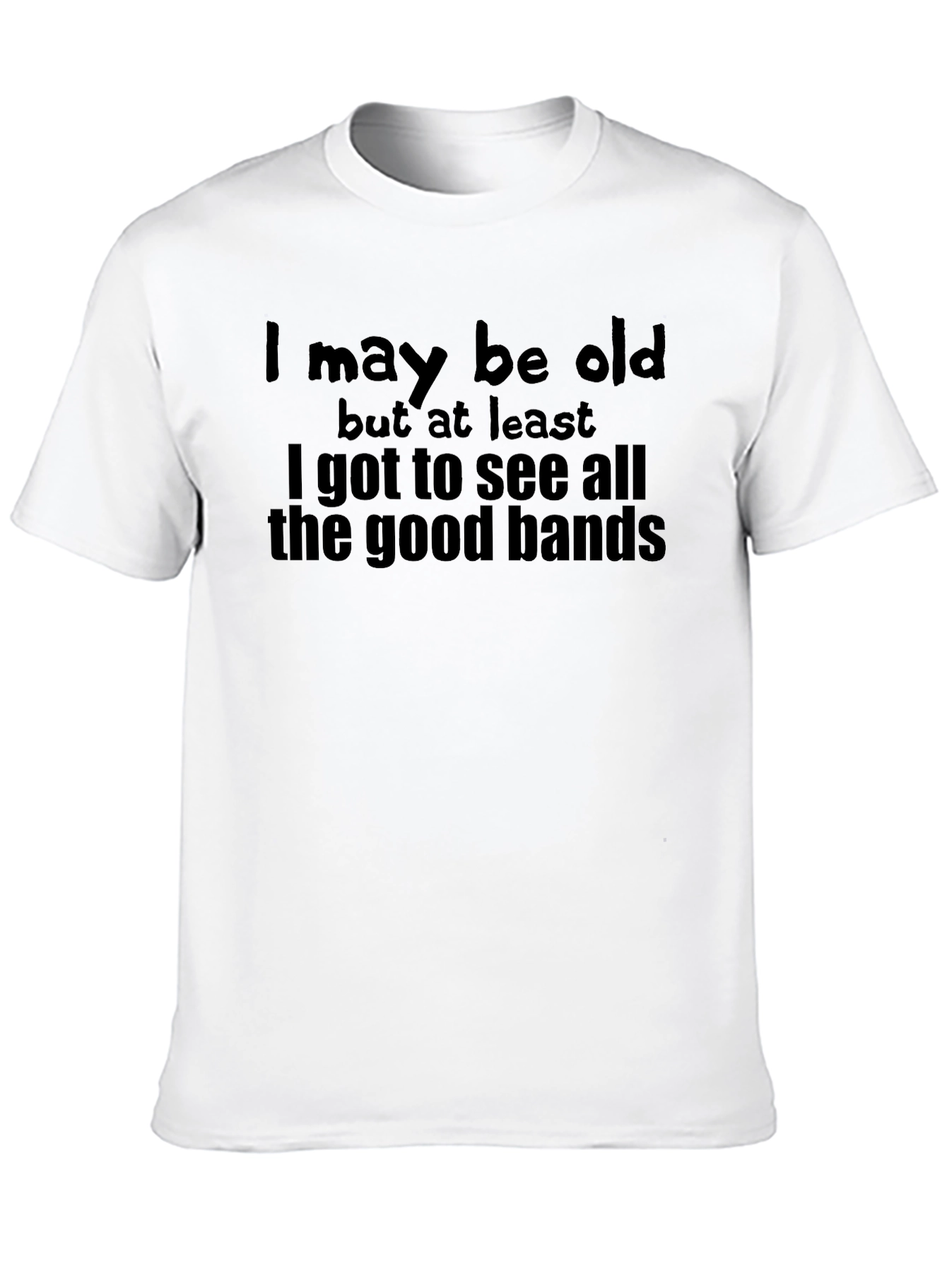 Funny Old Bands T-Shirt - Music Lover Tee