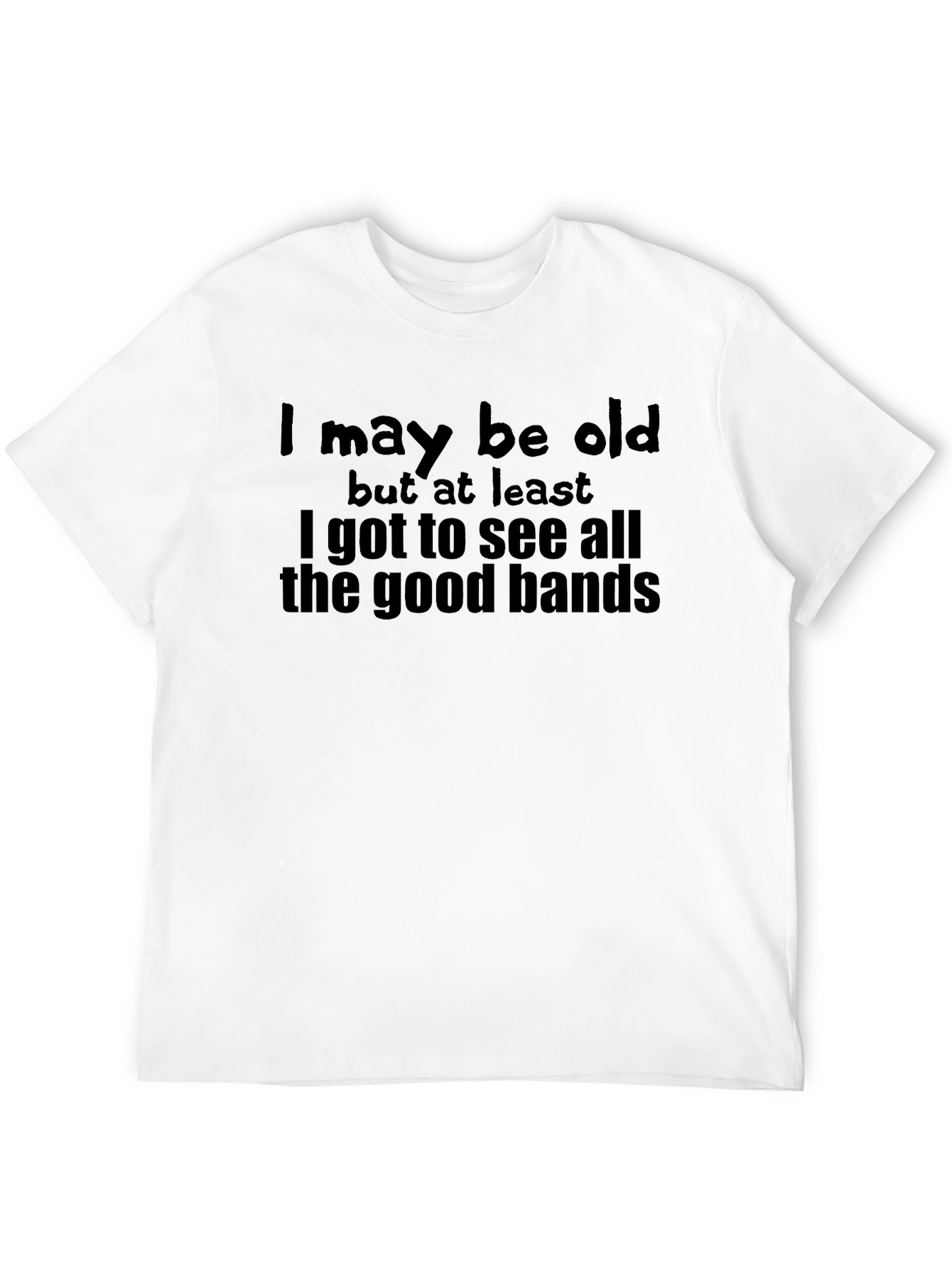 Funny Old Bands T-Shirt - Music Lover Tee