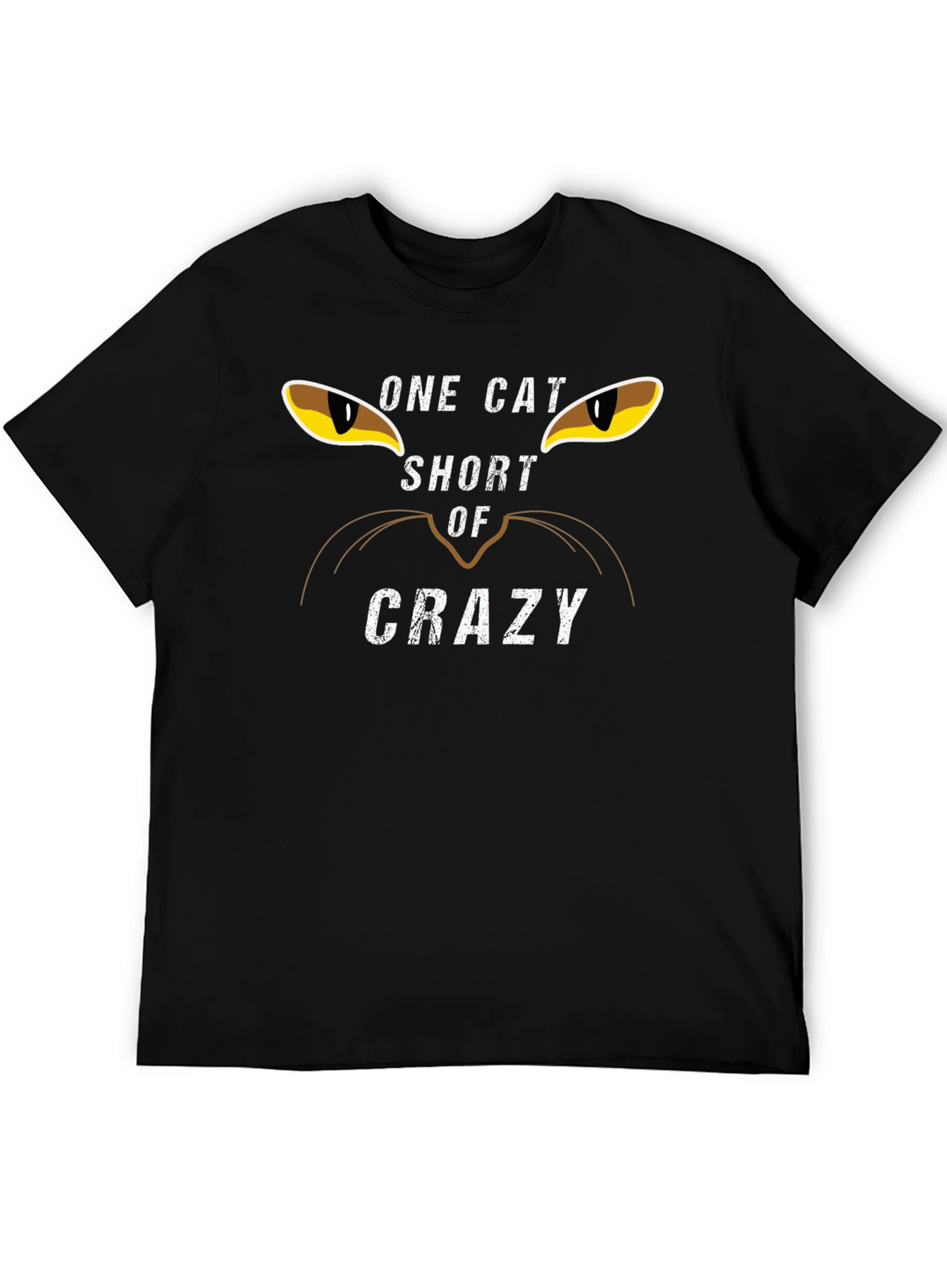 One Cat Short of Crazy Graphic Tee