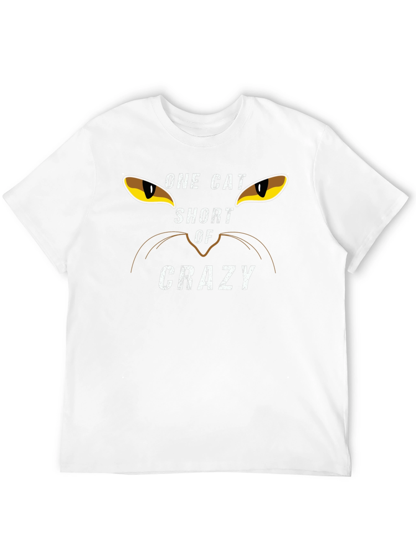 One Cat Short of Crazy Graphic Tee