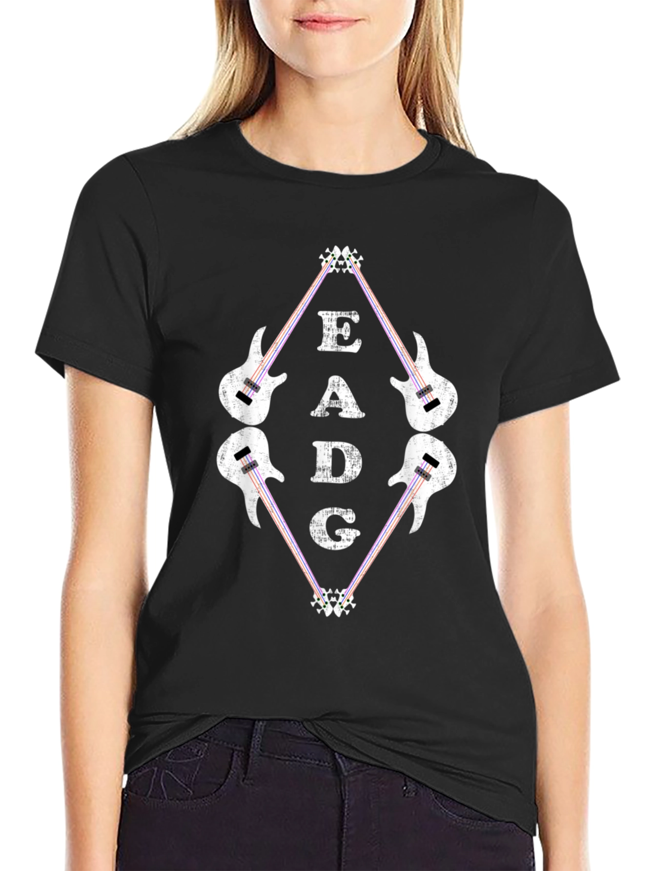 EADG Guitar Player T-Shirt - Musician Apparel