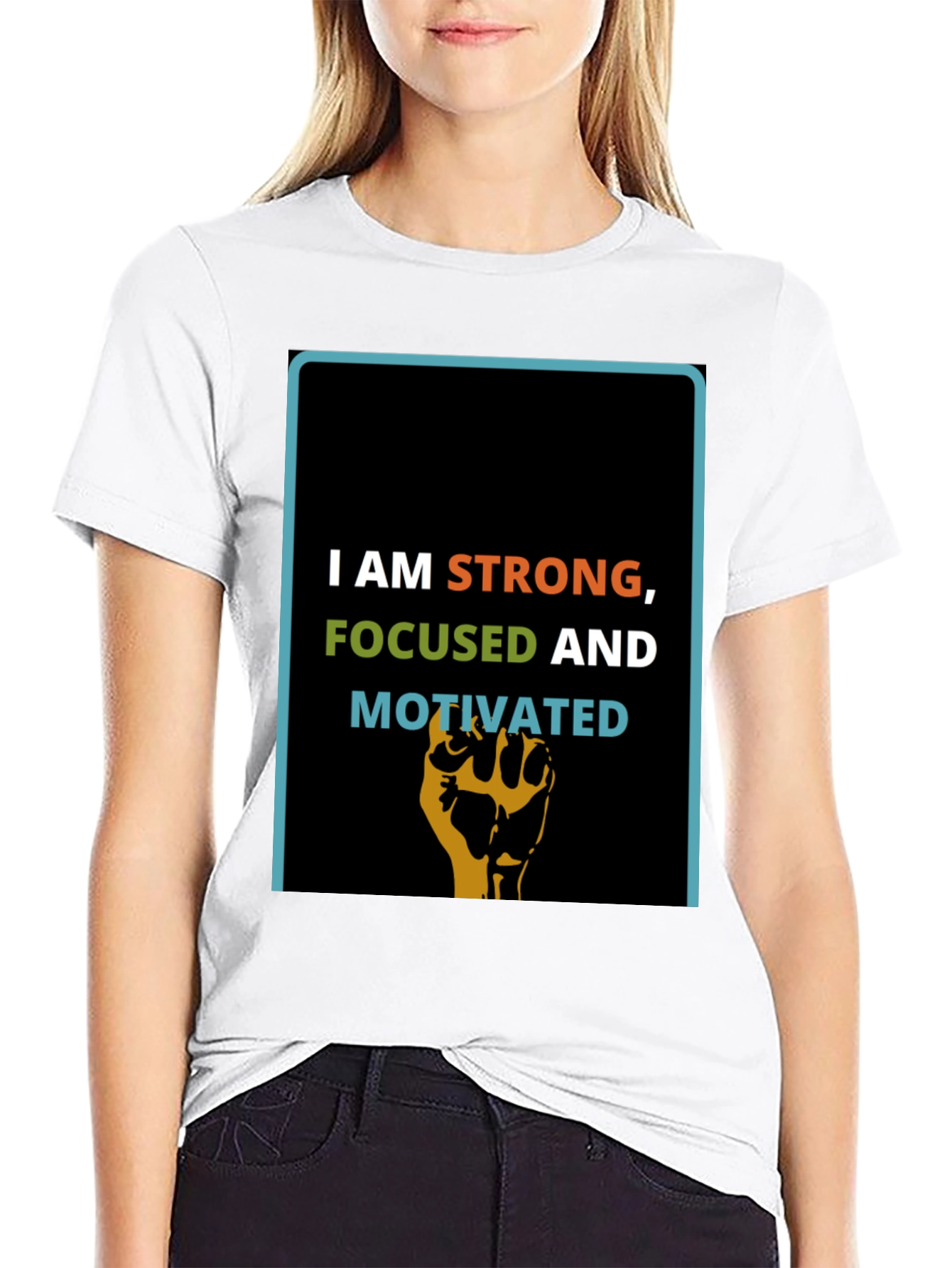 Inspirational Strong Focused Motivated Graphic T-Shirt