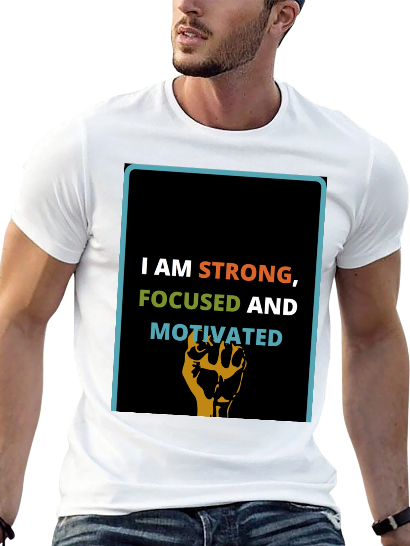 Inspirational Strong Focused Motivated Graphic T-Shirt