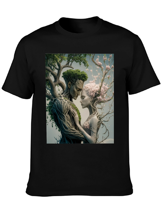 Tree Lovers Graphic Tee - Nature Inspired Design