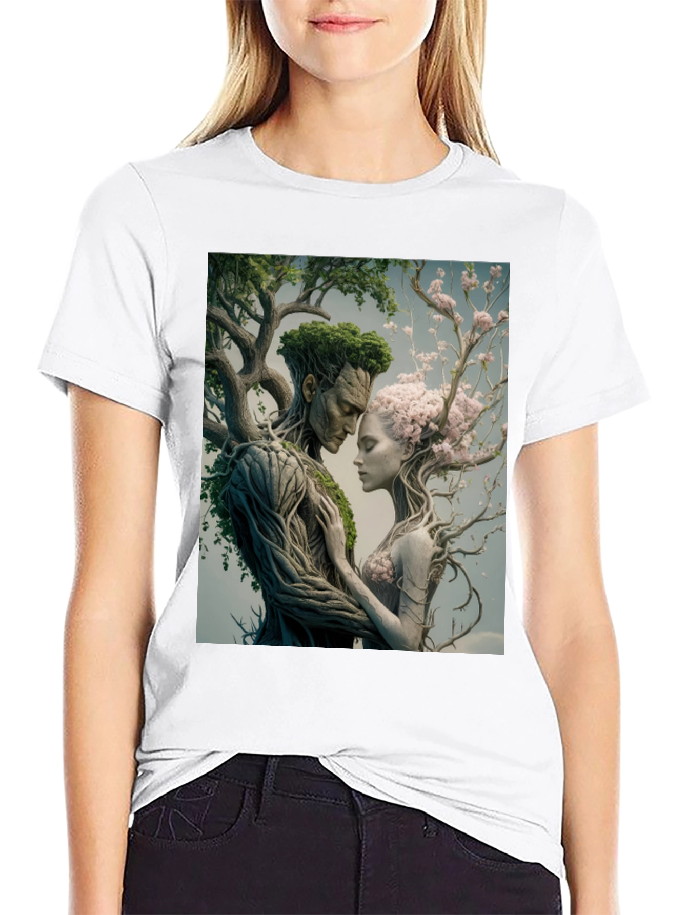 Tree Lovers Graphic Tee - Nature Inspired Design