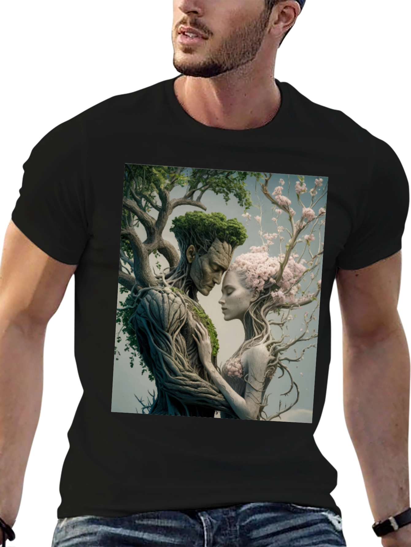Tree Lovers Graphic Tee - Nature Inspired Design