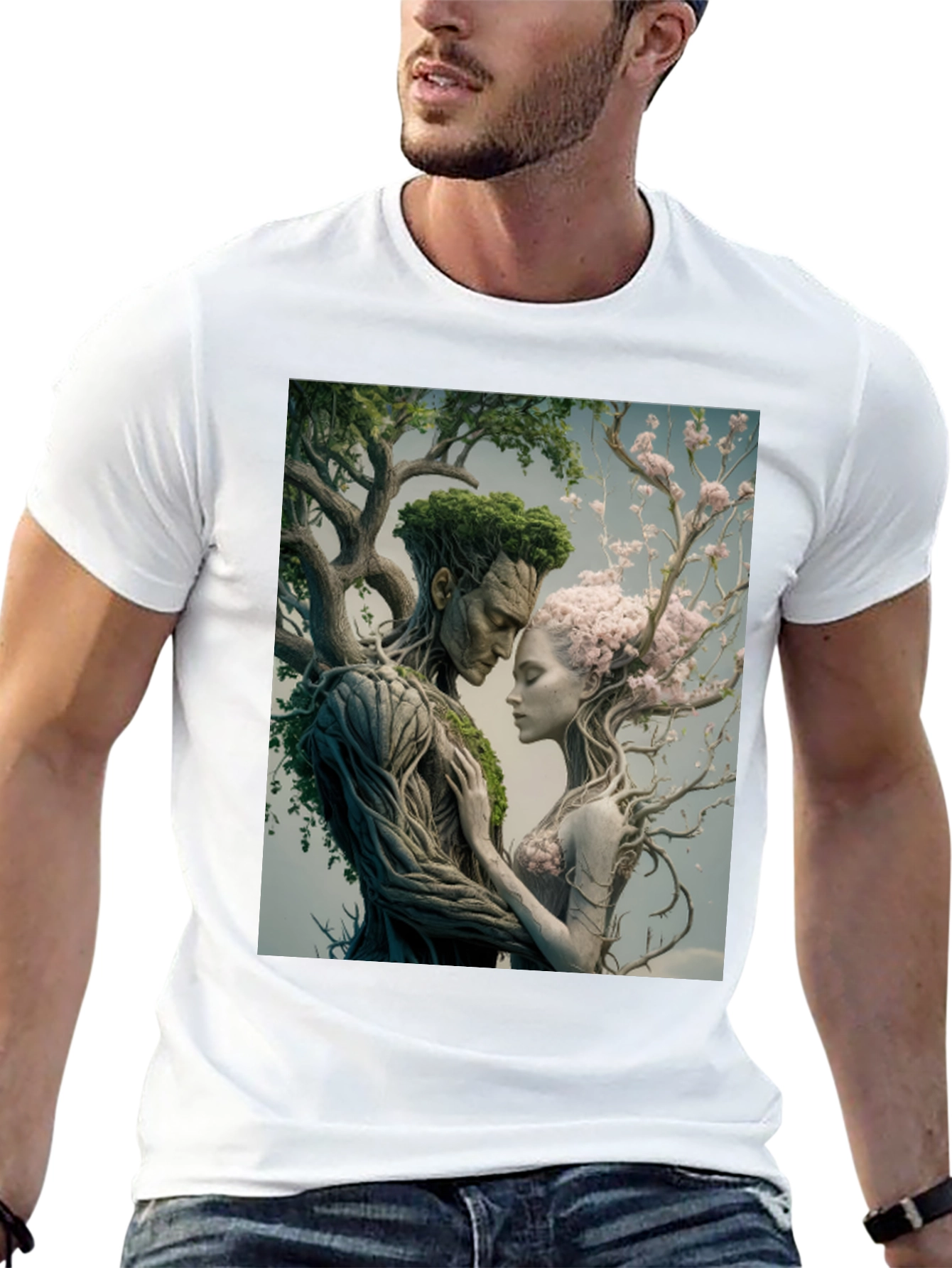 Tree Lovers Graphic Tee - Nature Inspired Design