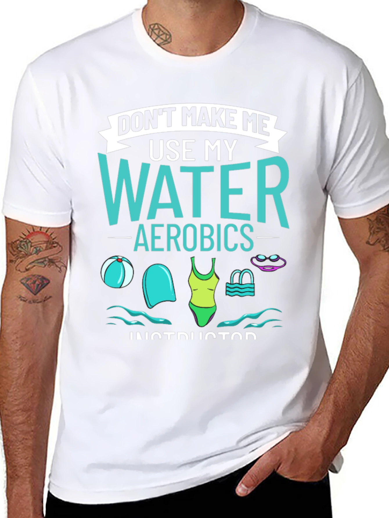 Water Aerobics Instructor T-Shirt