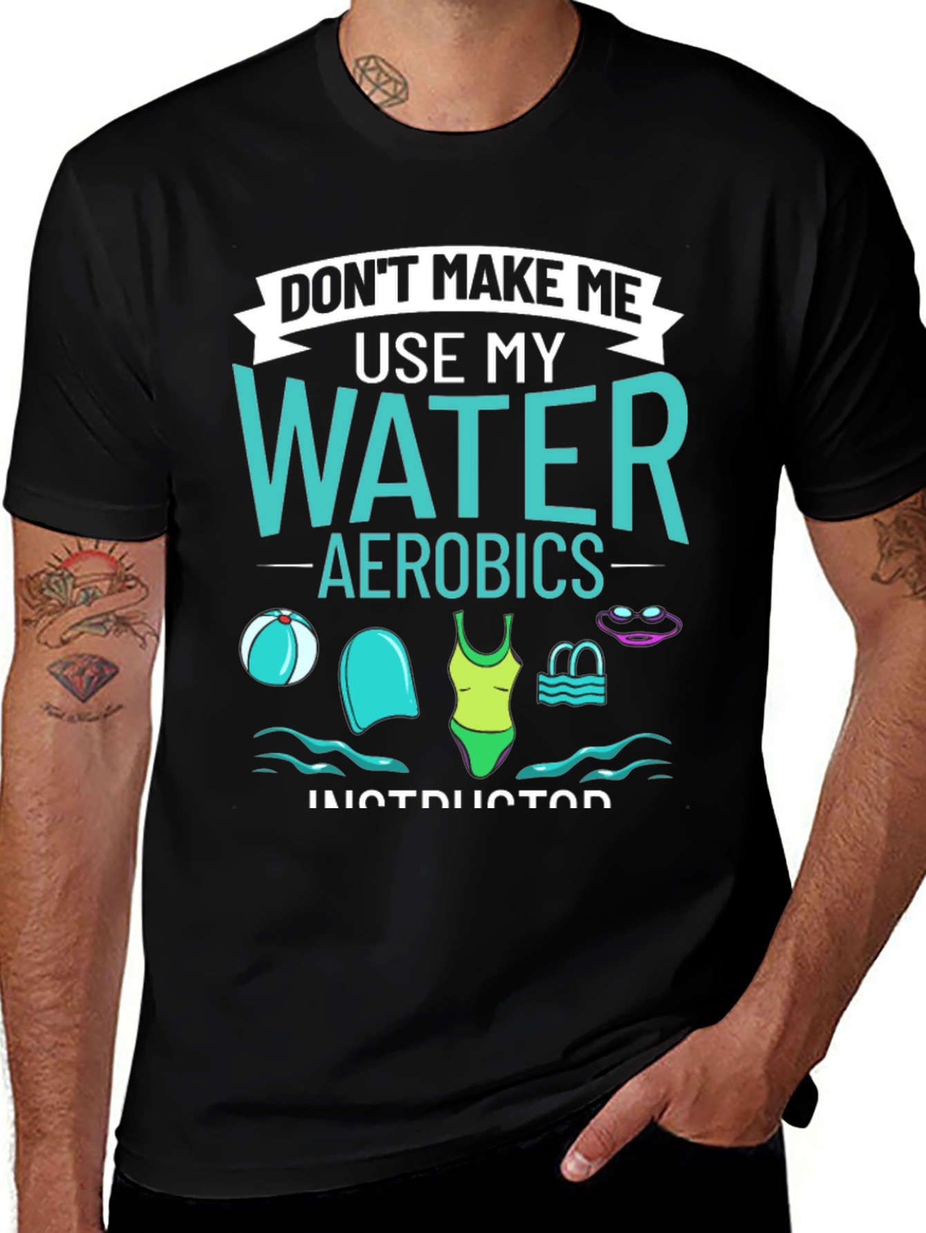 Water Aerobics Instructor T-Shirt