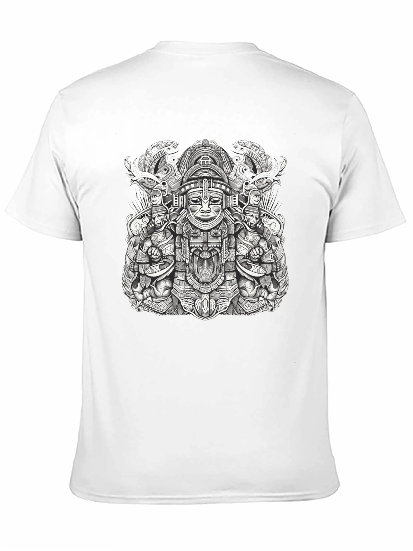 Tribal Art Black T-Shirt