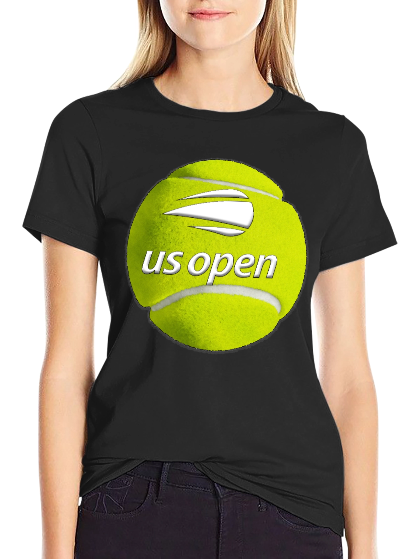 US Open Tennis Ball Graphic T-Shirt