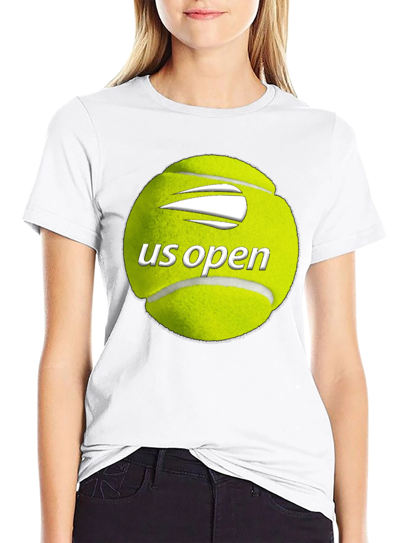 US Open Tennis Ball Graphic T-Shirt