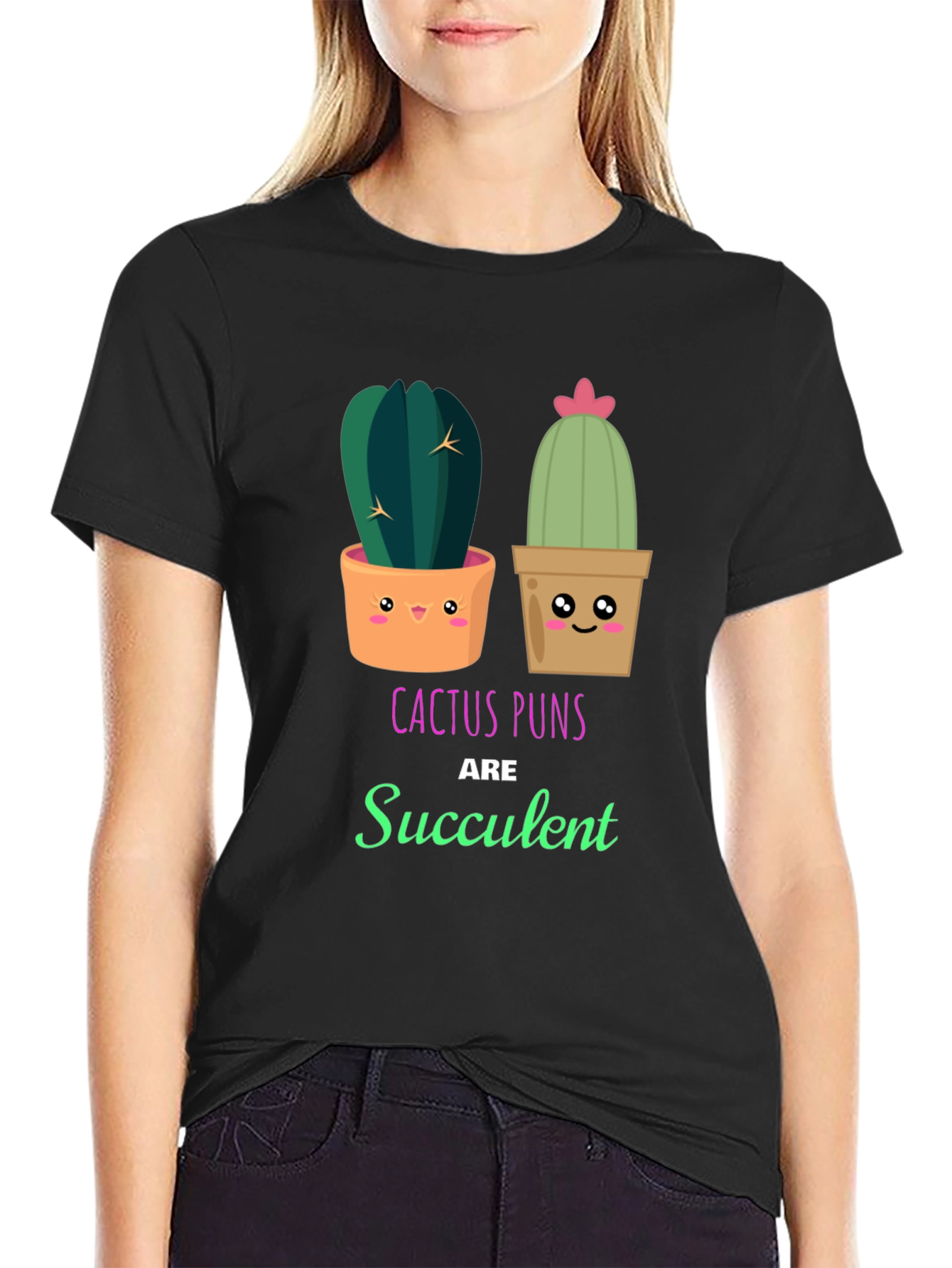 Cactus Pun T-Shirt - Succulent Humor